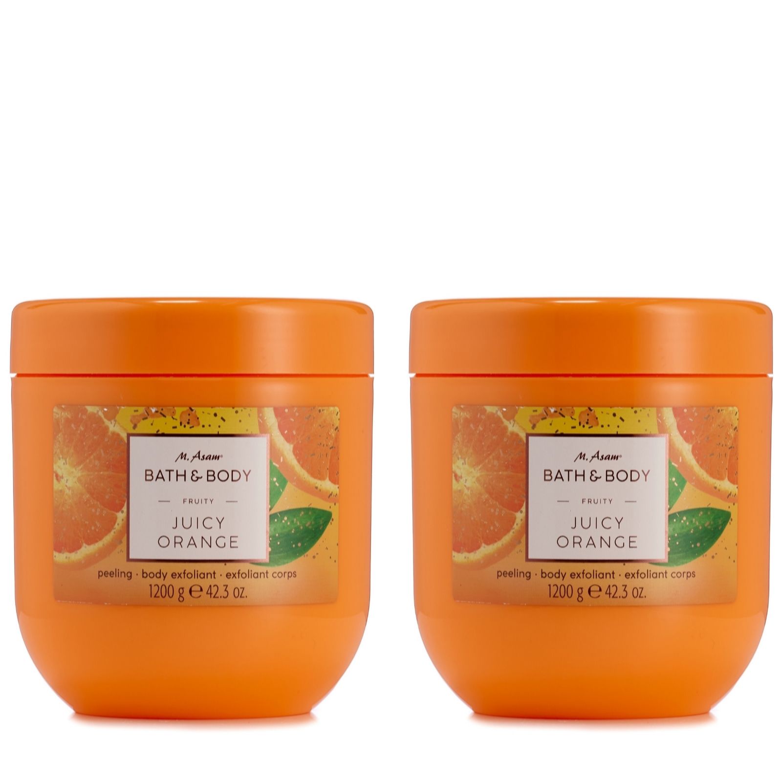 M. Asam Juicy Orange Body Exfoliant Duo 1200g