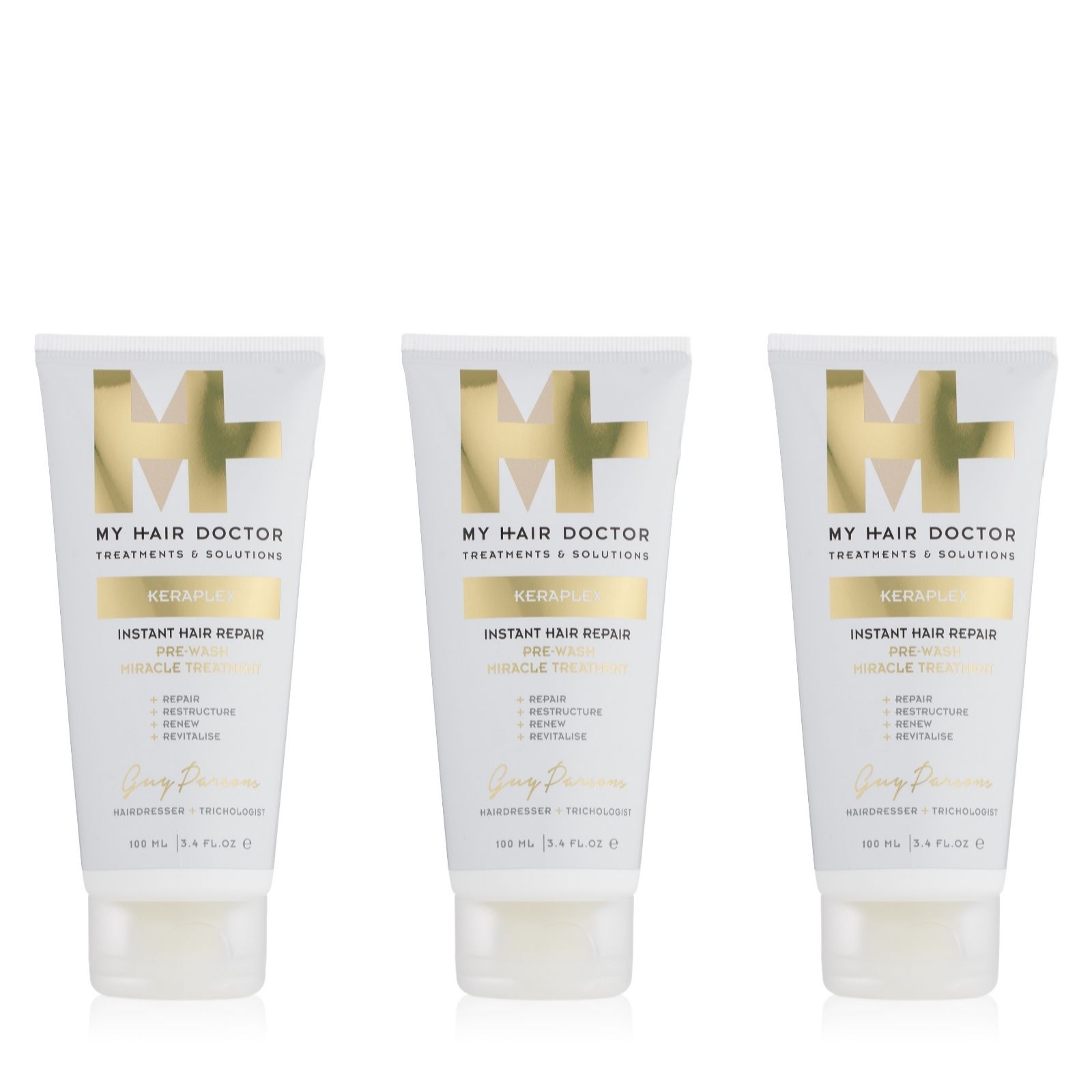 My Hair Doctor Keraplex Instant Repair 100ml Trio