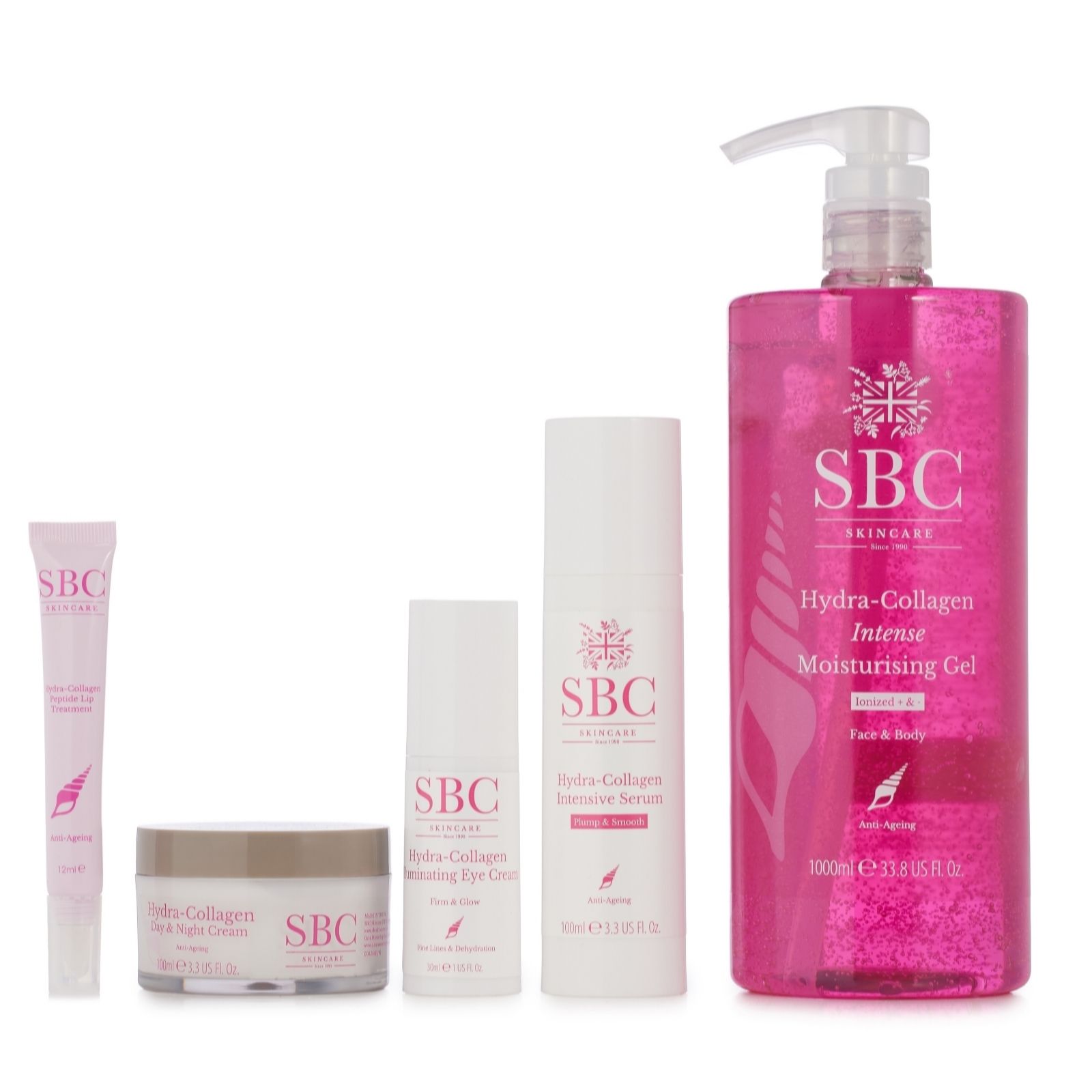 SBC Hydra Collagen Targeted Treatment 5 Piece Skincare Collection