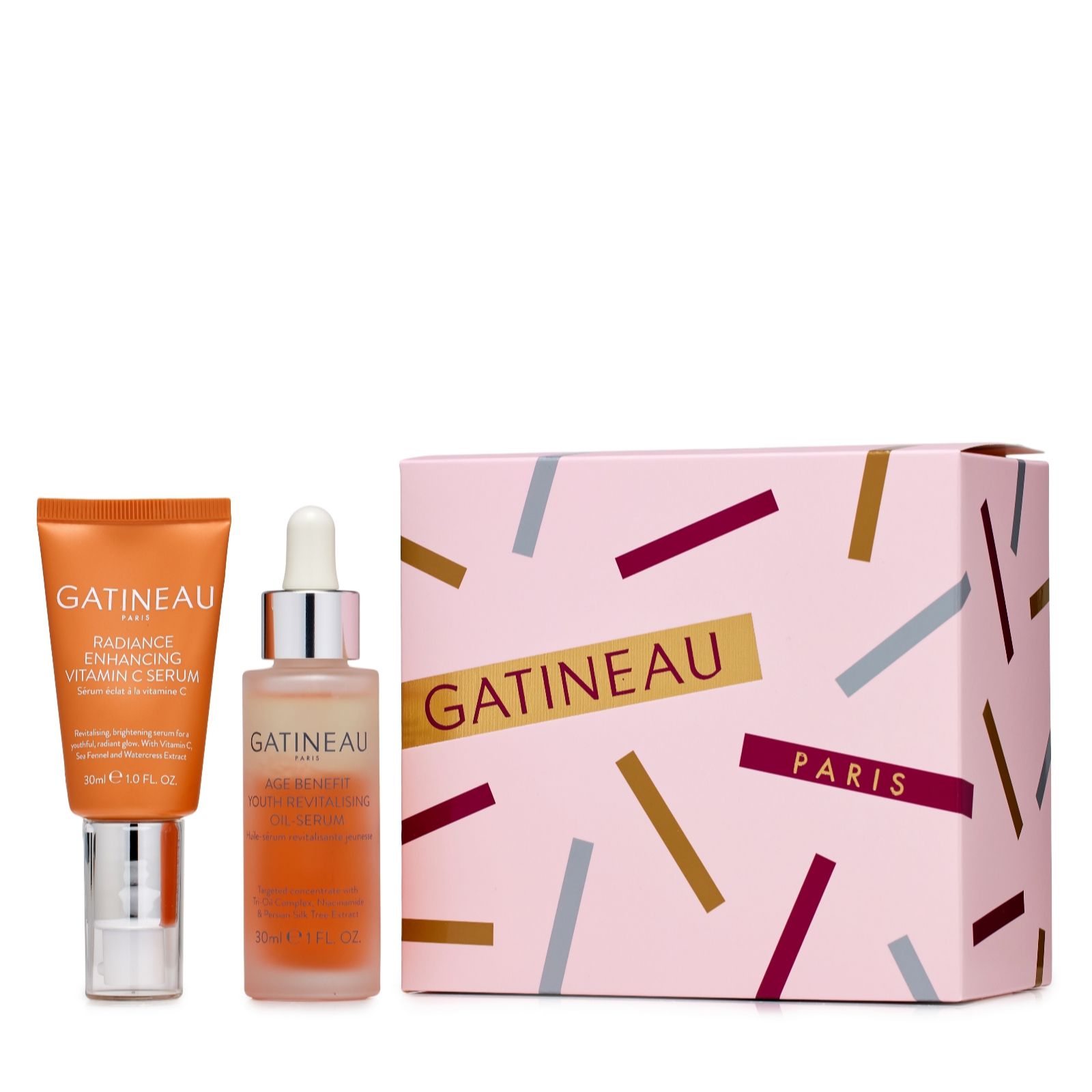 Gatineau's Age Benefit Oil- Serum and Vitamin C Serum Duo