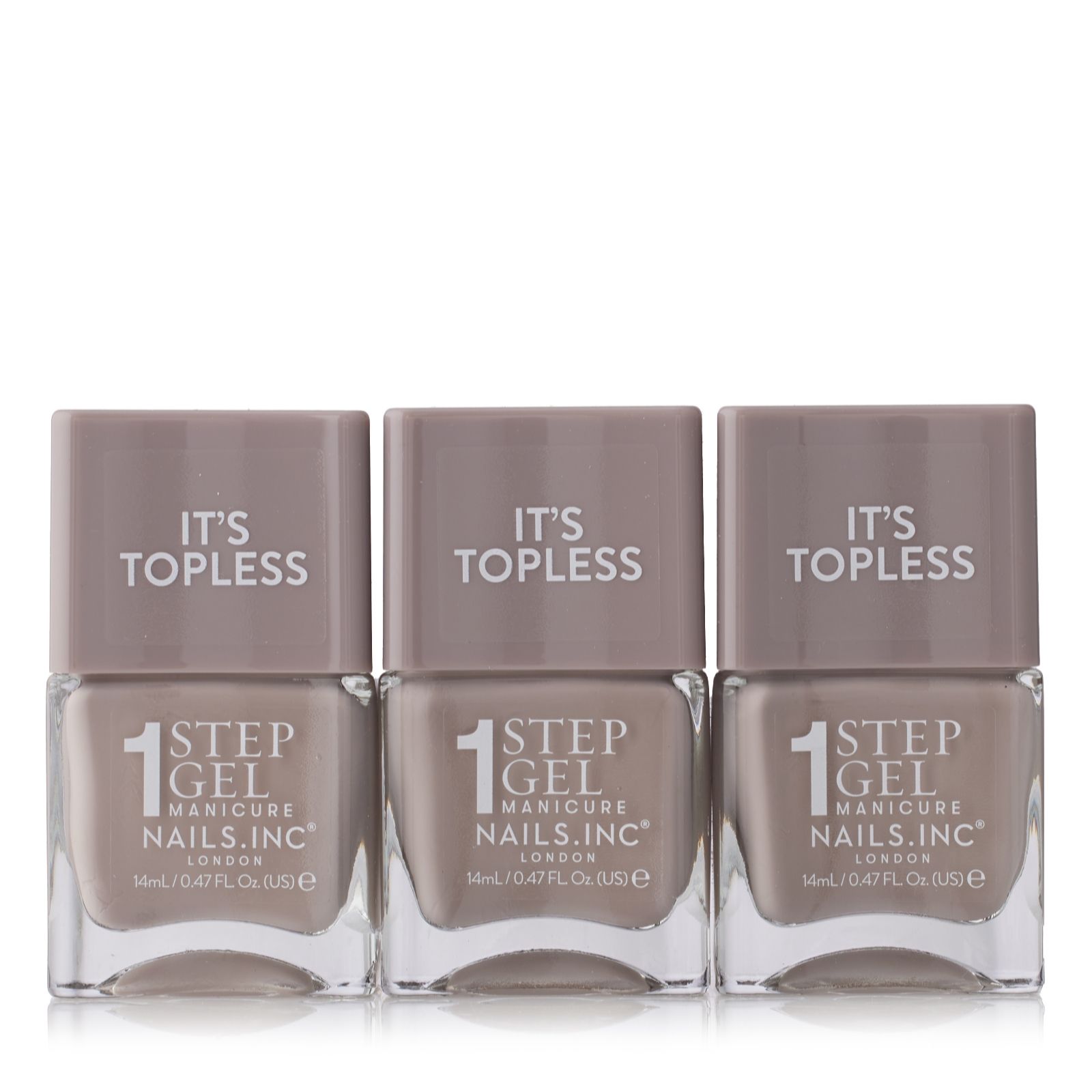 Nails Inc It's Topless Jill Trio