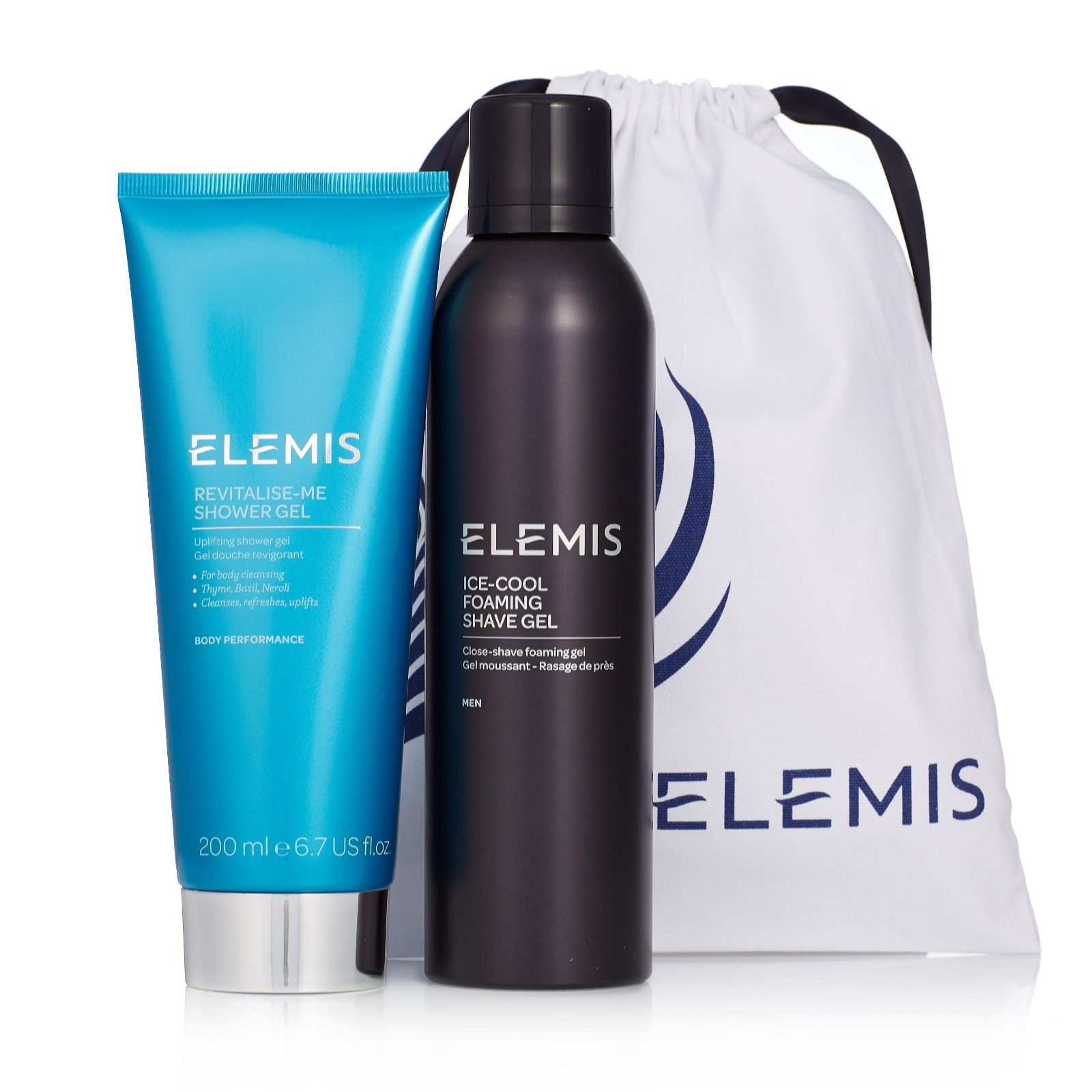 Elemis Men's 2 Piece Top To Toe Grooming Essentials - QVC UK