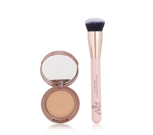 Mally Lifted Veil Radiant Cream Bronzer with Brush