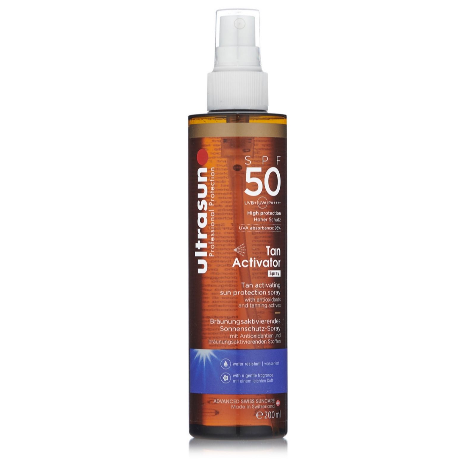 Ultrasun Supersize Body Tan Activator Sun Spray SPF 50 200ml