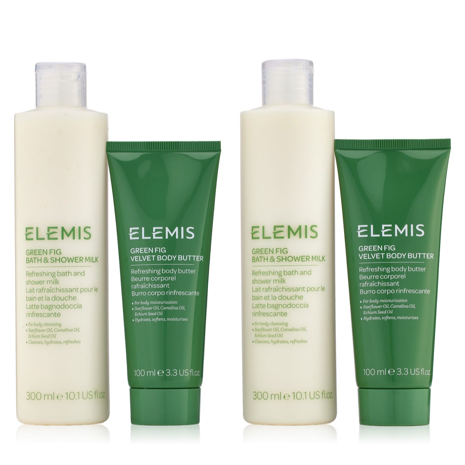 Elemis 4 Piece Green Fig Bodycare Collection