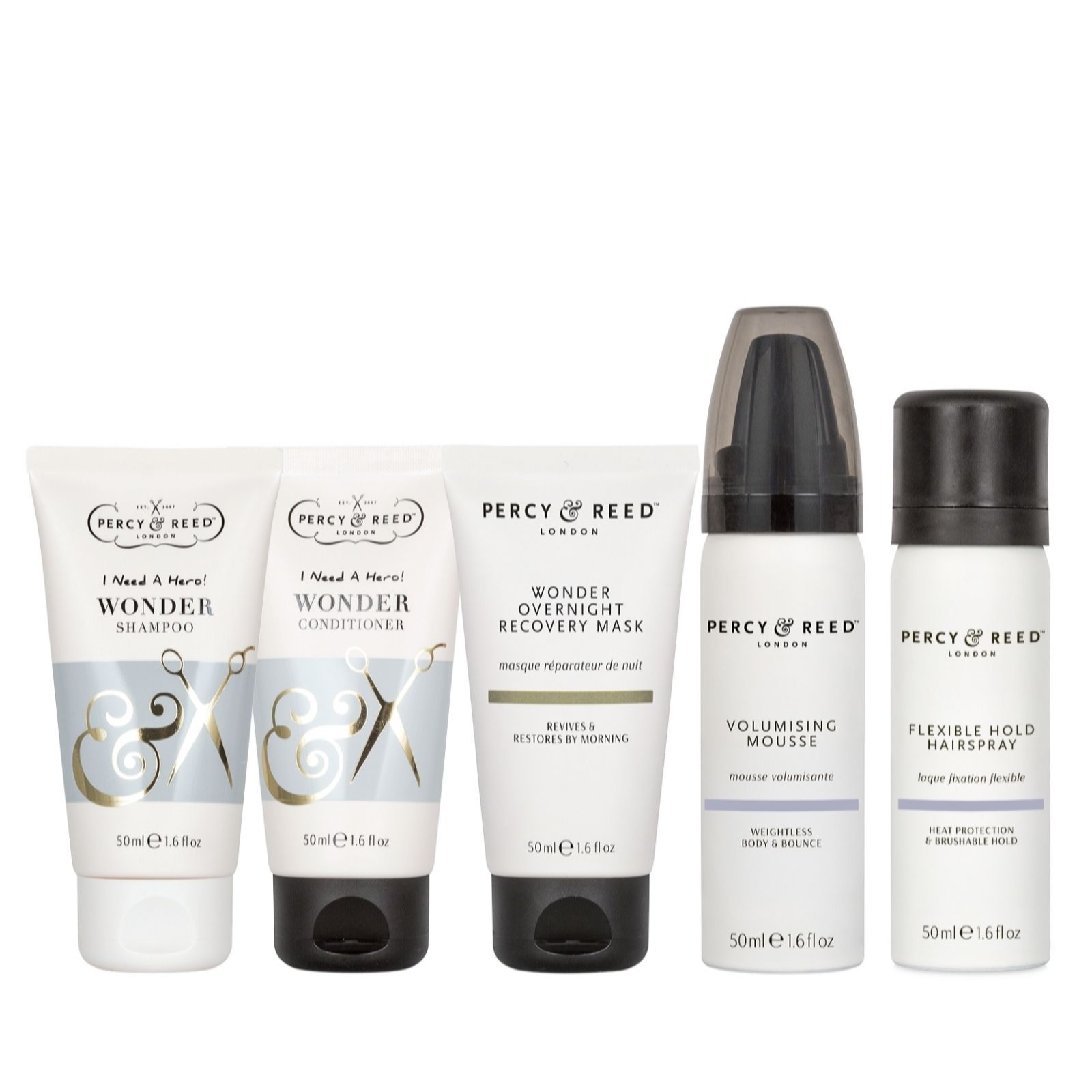 Percy & Reed Wonder-Ful 5 Piece Travel Edit