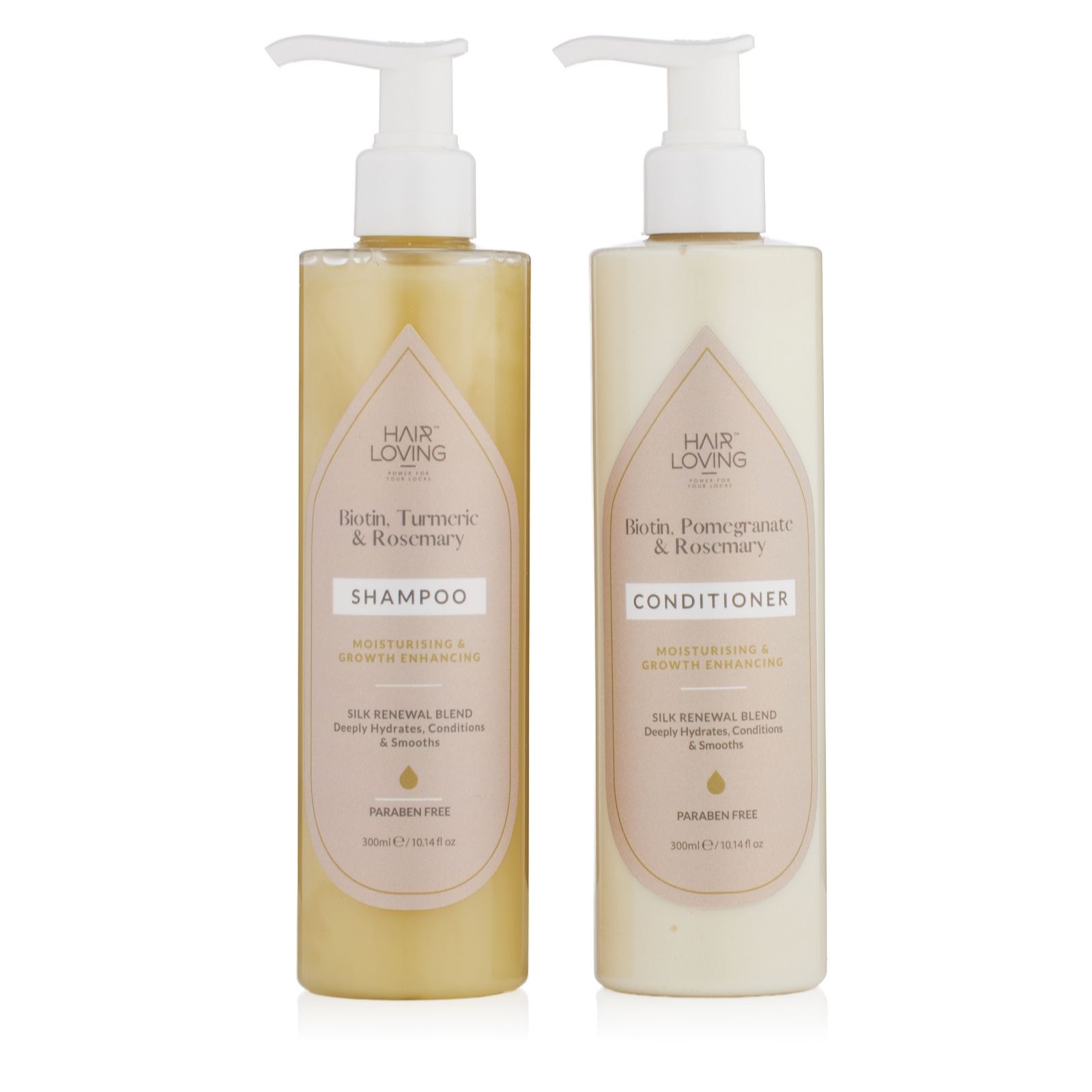 Hair Loving Silk Renewal Shampoo & Conditioner 300ml Duo