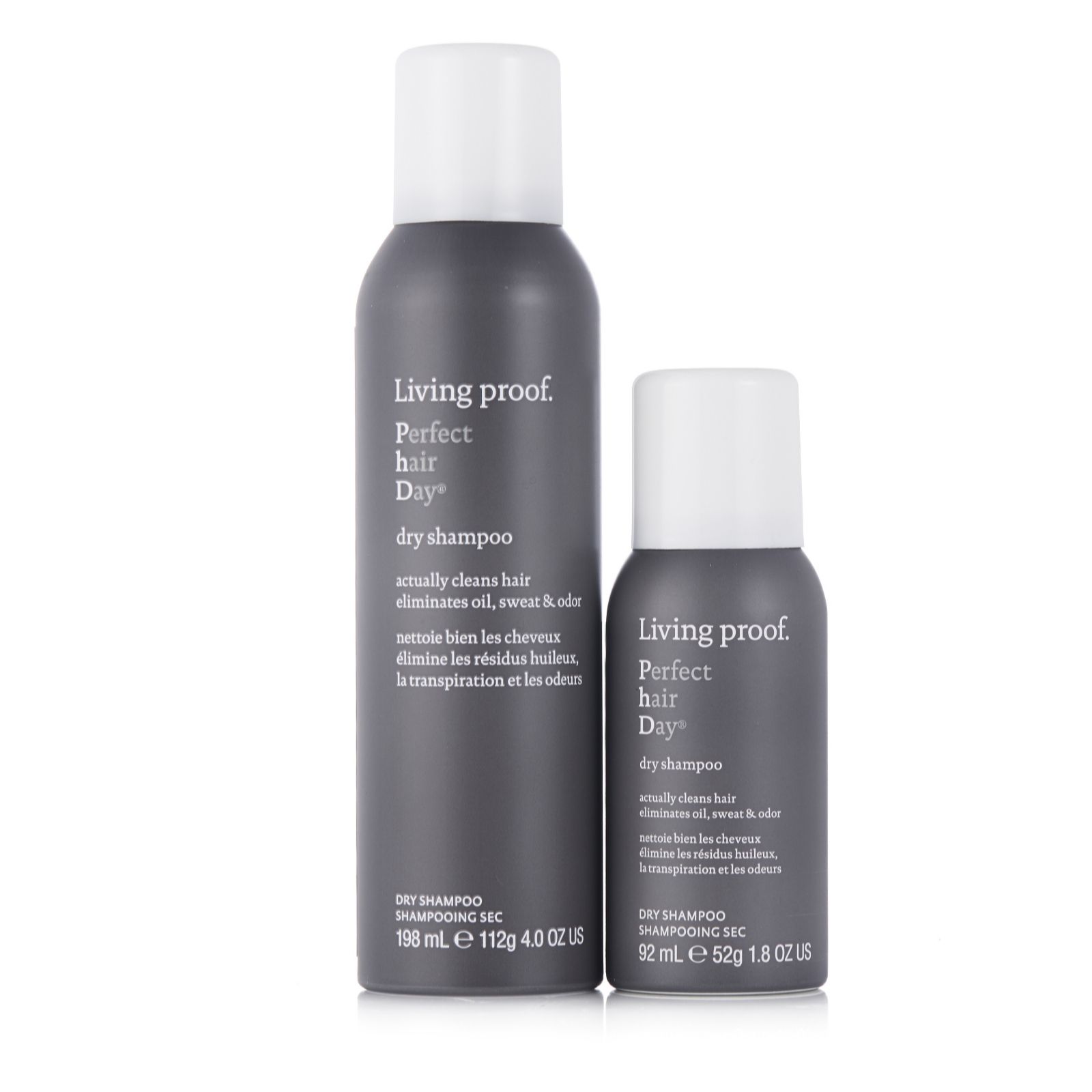 Living Proof PhD Dry Shampoo Home & Away Duo QVC UK