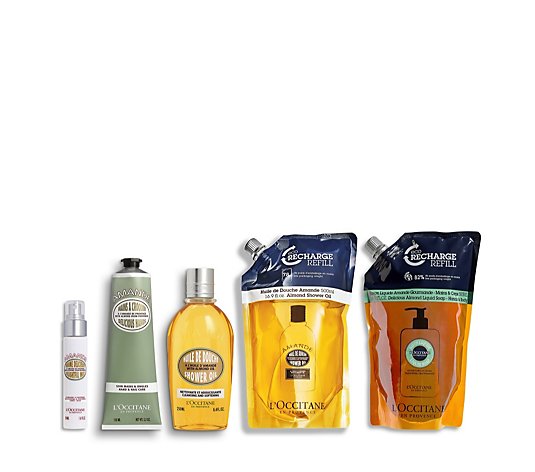 L'Occitane 5 Piece In Love with Almond Collection