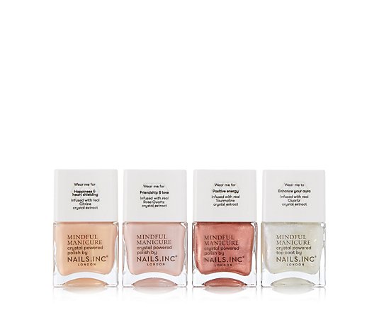 Nails Inc Mindfulness Mani 4 Piece Collection