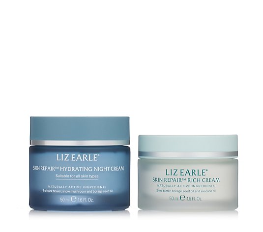 Liz Earle 2 Piece Skin Repair Day & Night Cream Set