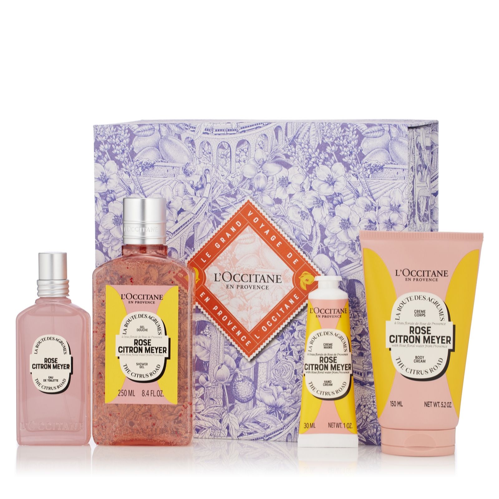 L'Occitane 4 Piece Playful Fragrance Collection - QVC UK