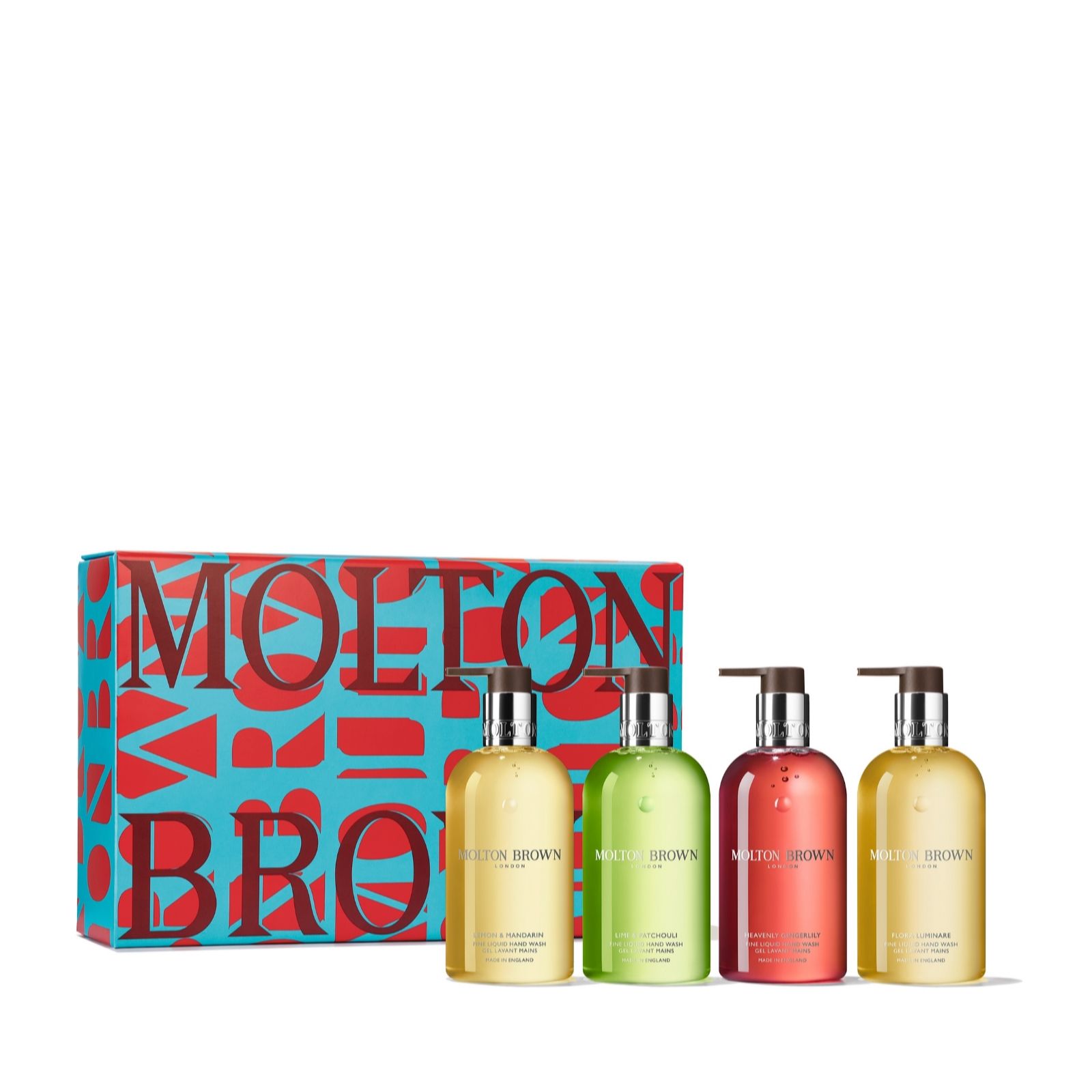 Molton Brown 4 Piece Hand Wash Collection & Box