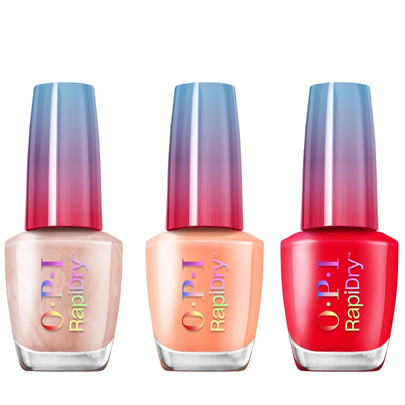 OPI RapiDry Sassy Peach Three Piece Collection