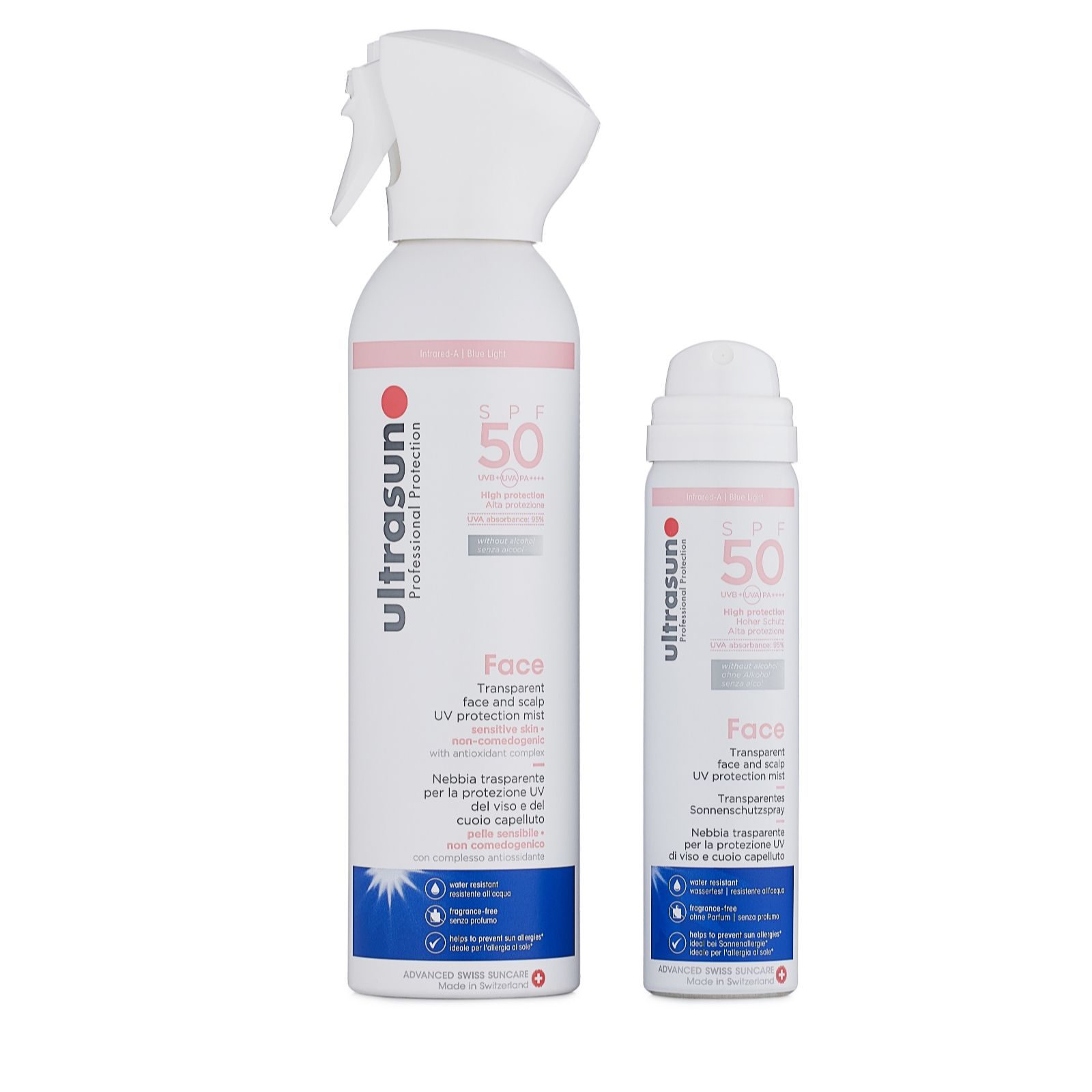 Ultrasun Sun Protection Home & Away Face & Scalp Mist Duo