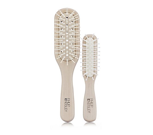 Philip Kingsley Grooming & Handbag Hair Brush Duo