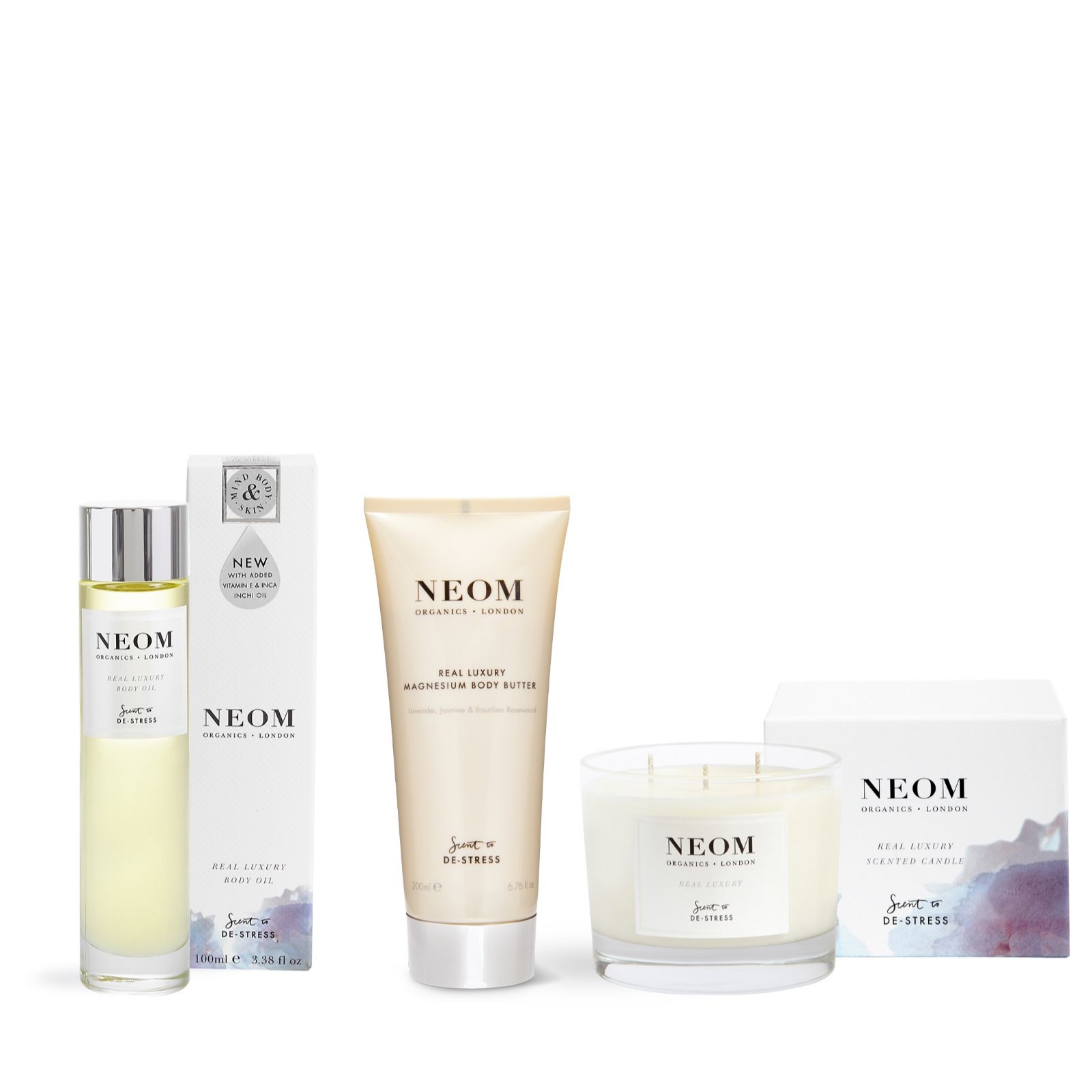 NEOM Wellbeing 3 Piece Home Pamper Collection