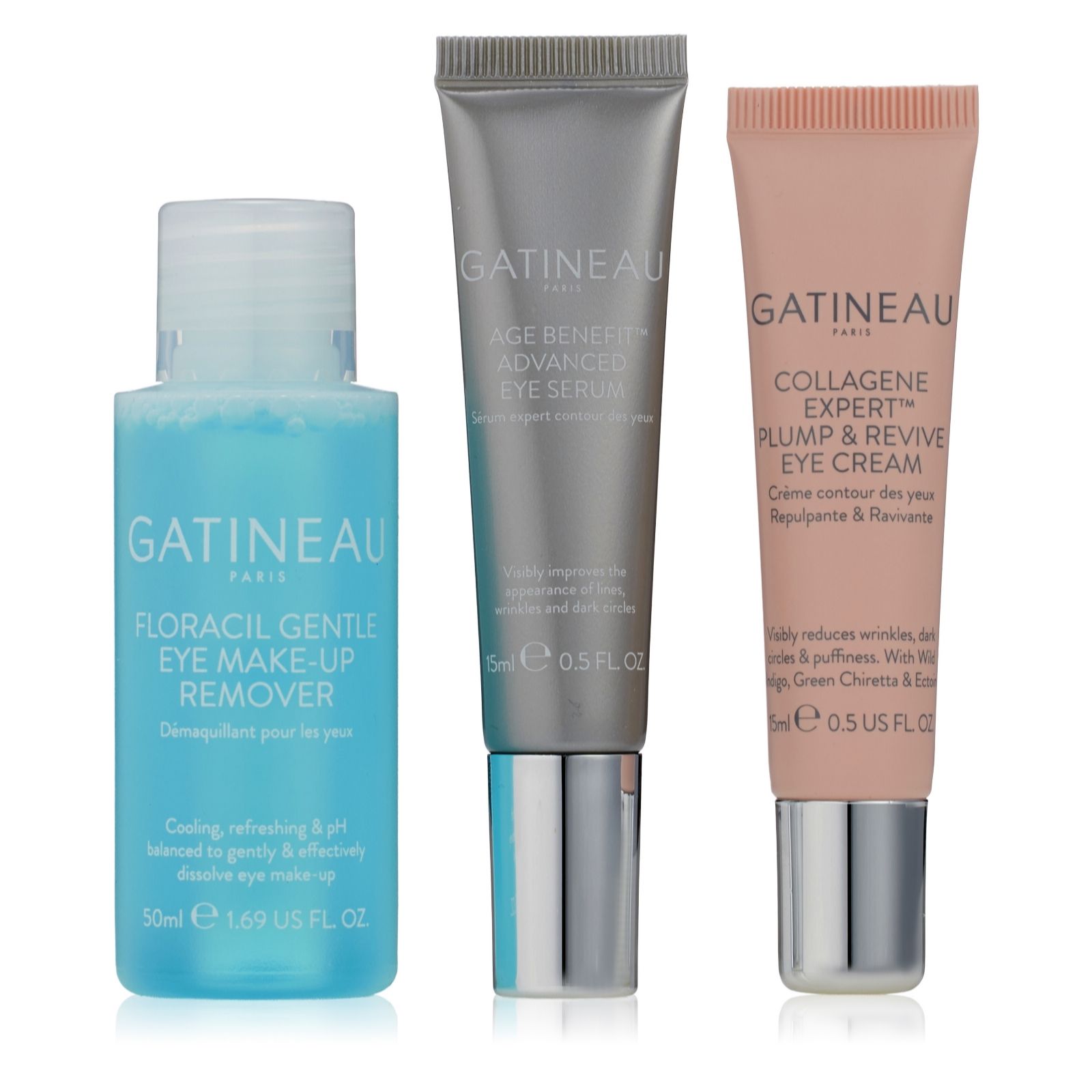 Gatineau's Age Benefit and Collagene Expert Eye Treatment 3 Piece Collection