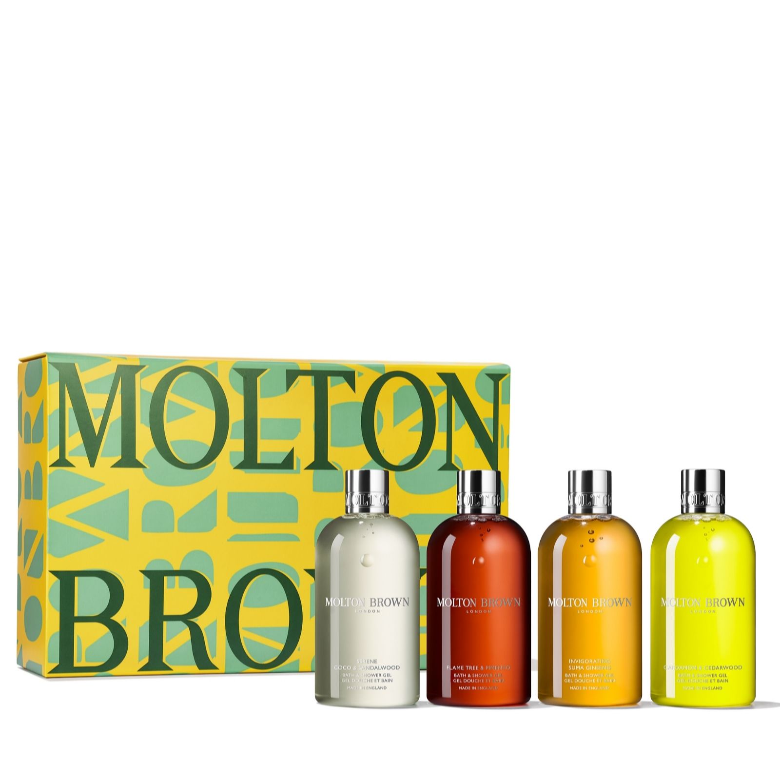 Molton Brown 4 Piece Body Wash Collection & Box