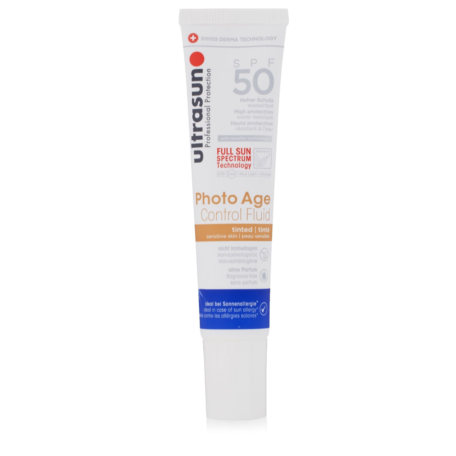 Ultrasun Tinted Photo Age Control Fluid SPF50 40ml
