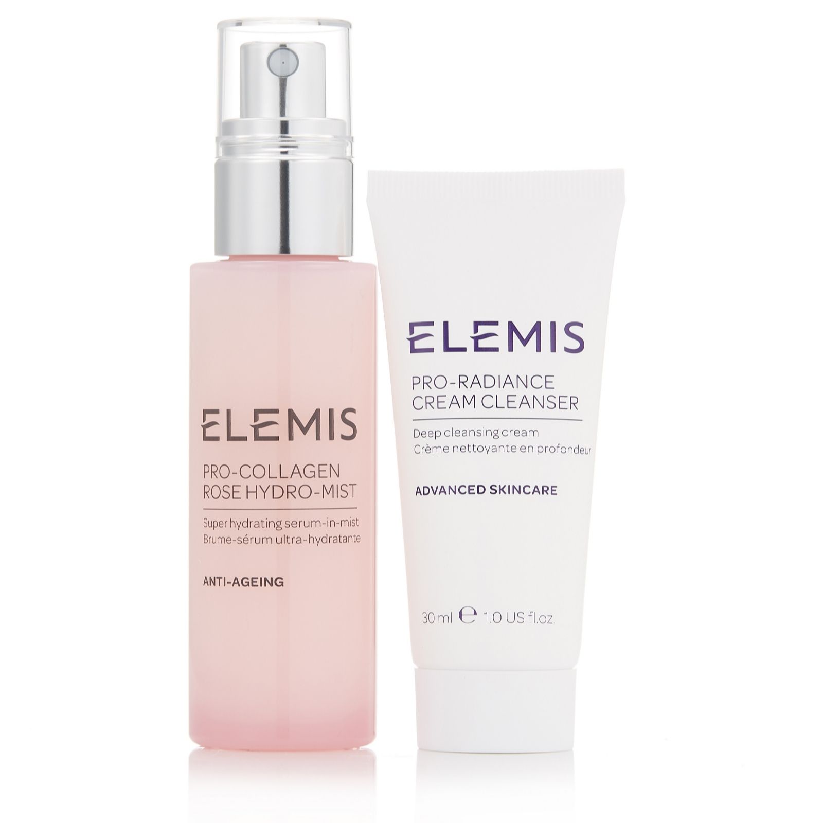 Elemis Rose Radiance 2 Piece Collection QVC UK