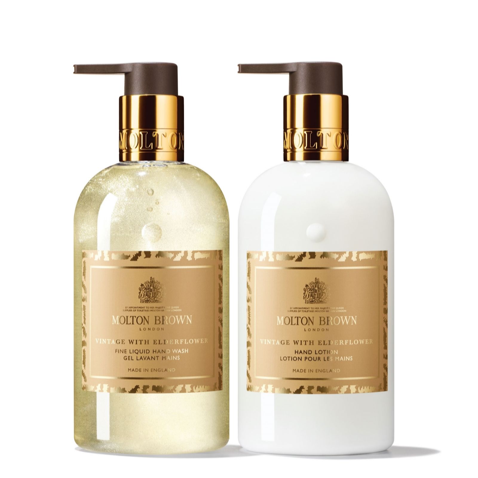 Molton Brown Vintage With Elderflower Hand Wash Collection - QVC UK