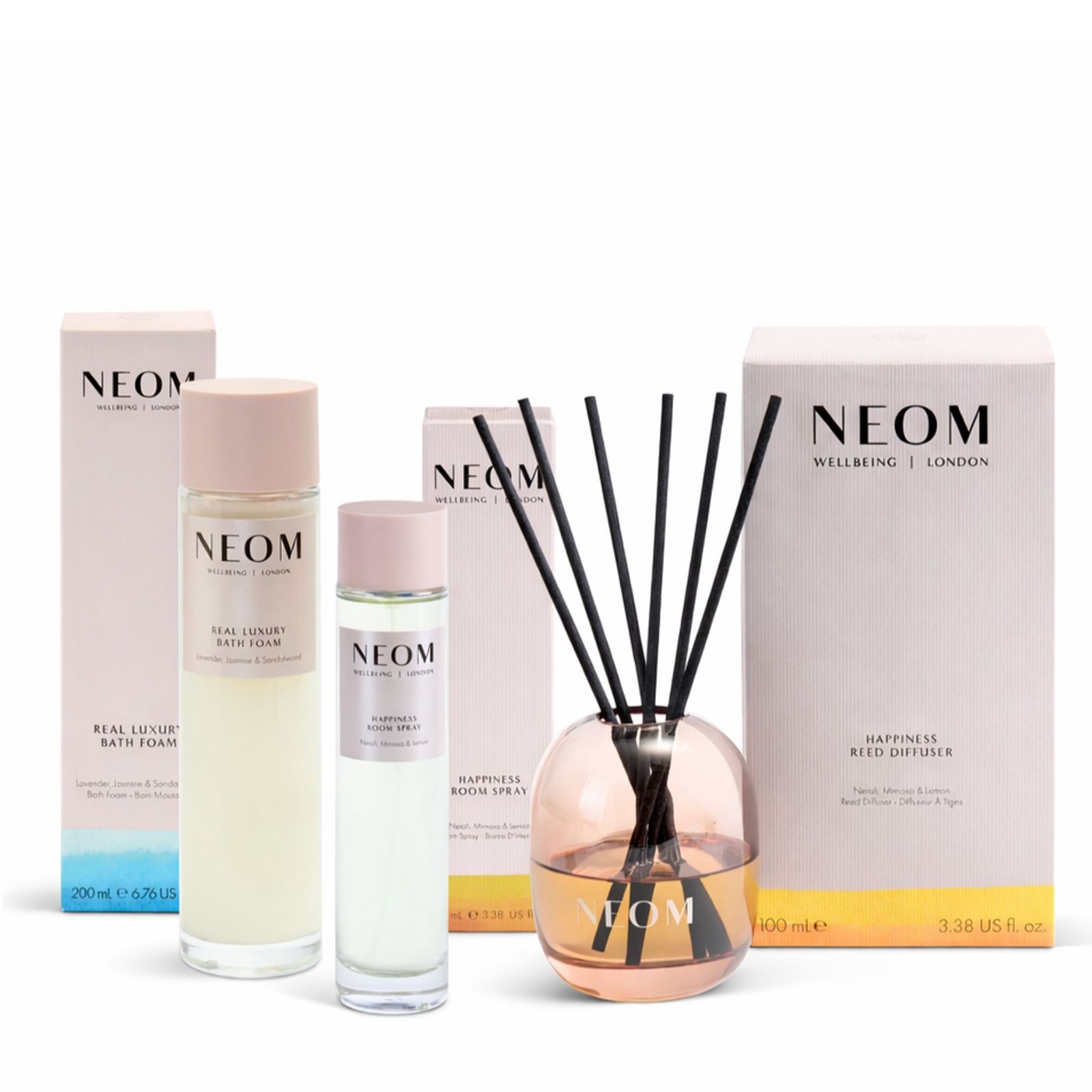 NEOM Wellbeing Luxury Home & Body 3 Piece Collection