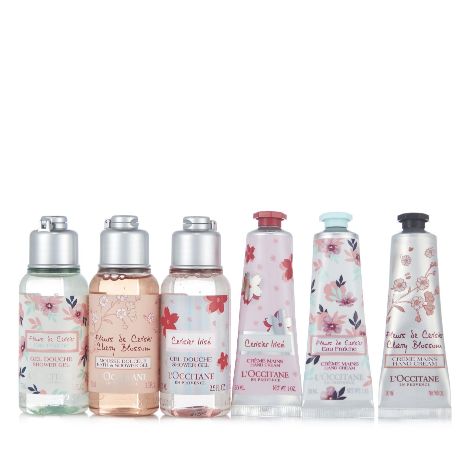 Loccitane Travel With Your Favourite Cherry Collection Qvc Uk