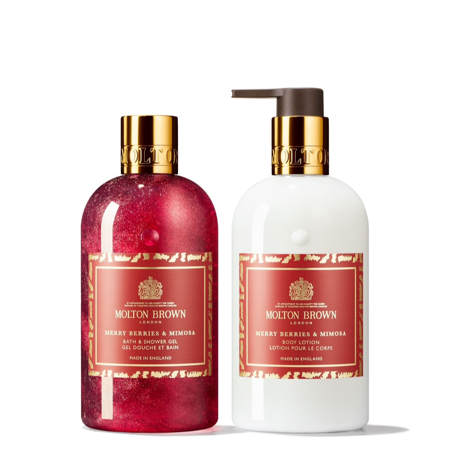 Molton Brown Merry Berries & Mimosa Festive Duo - QVC UK