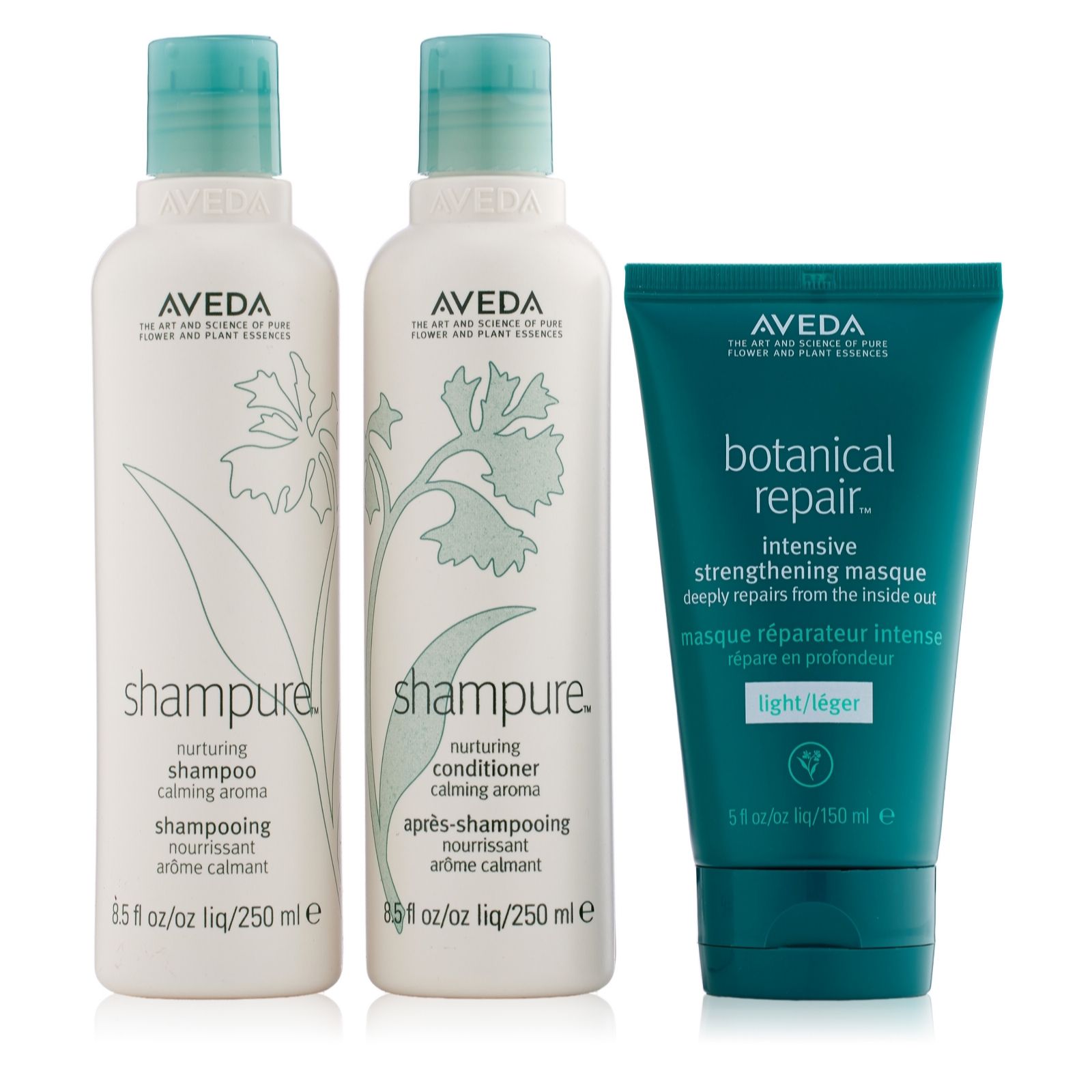  Aveda Volumizing Shampure & Botanical Repair 3 Piece Edit - 257095