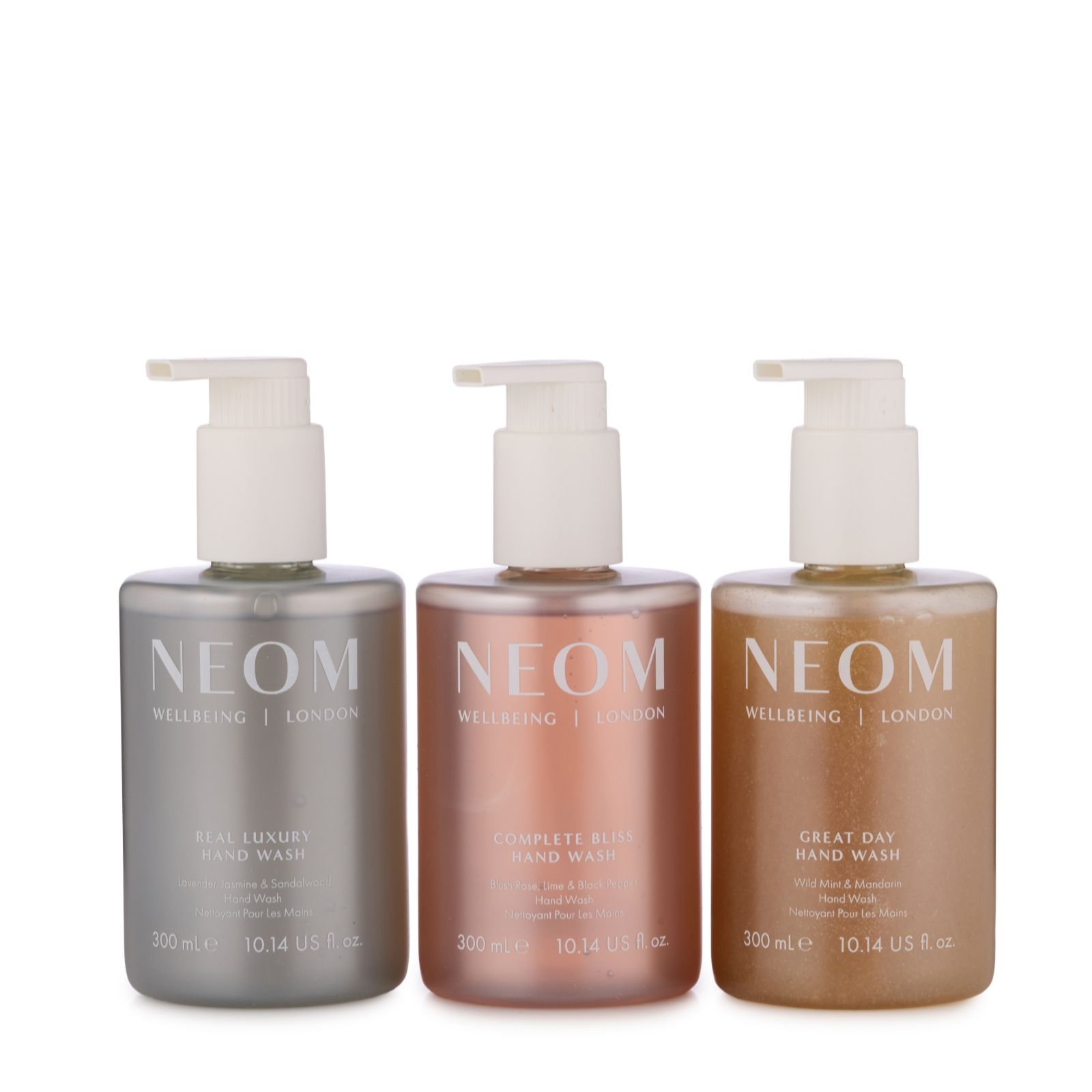 NEOM Wellbeing Hand Wash 300ml Trio