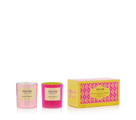 Neom Wellbeing Wonders Scented Candle Duo