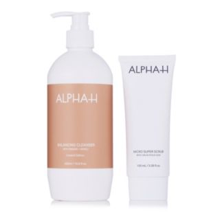 Alpha-H Balancing Cleanser & Micro Scrub Duo