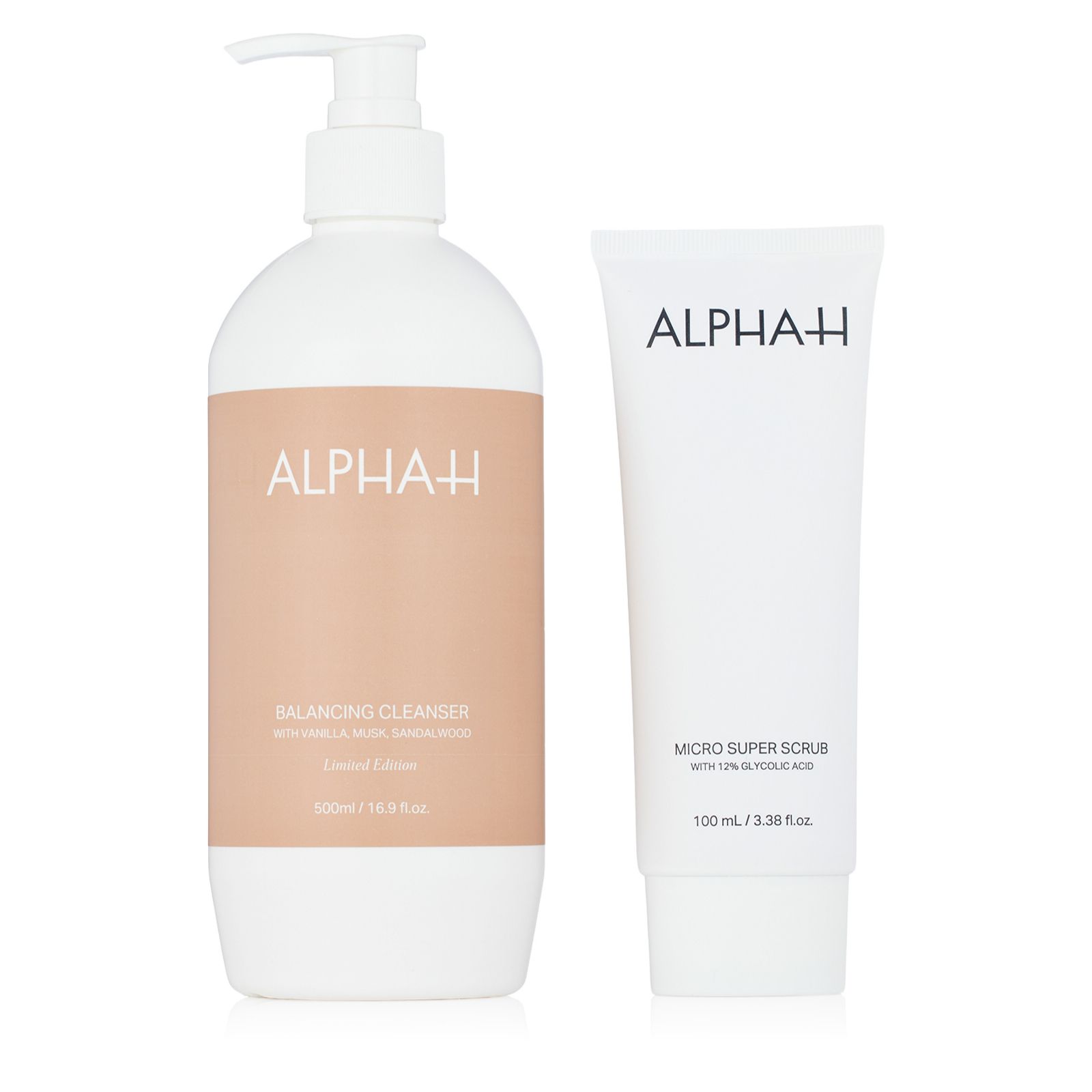 Alpha-H Balancing Cleanser & Micro Scrub Duo