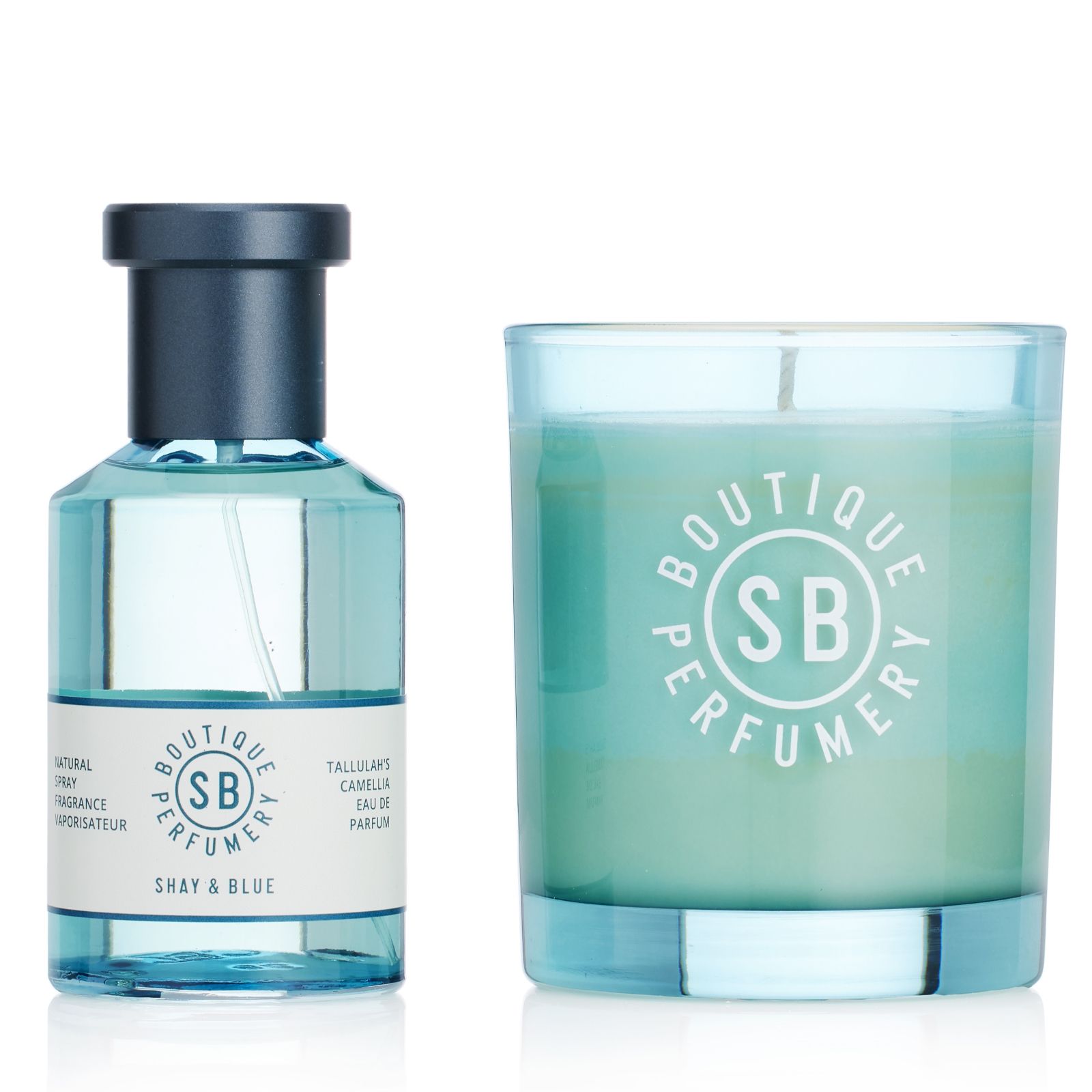 Shay & Blue Fragrance & Candle Duo
