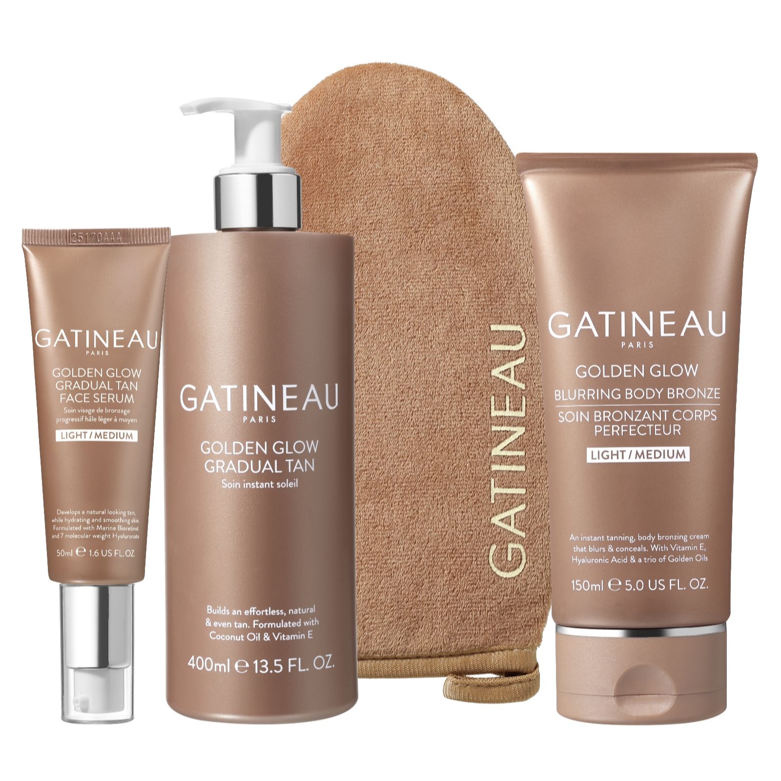 Gatineau Golden Glow Bronze & Blur 3 Piece Collection