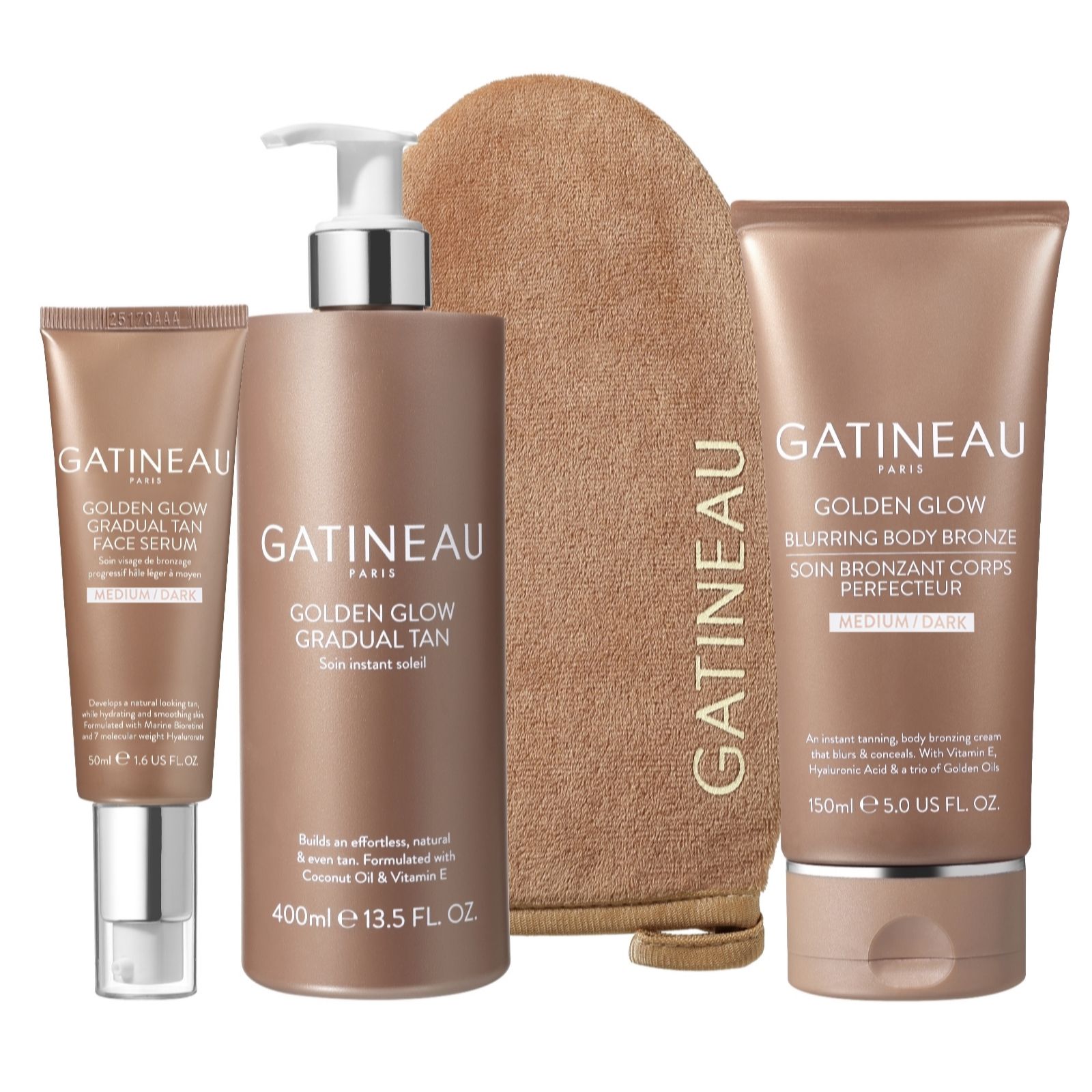 Gatineau Golden Glow Bronze & Blur 3 Piece Collection