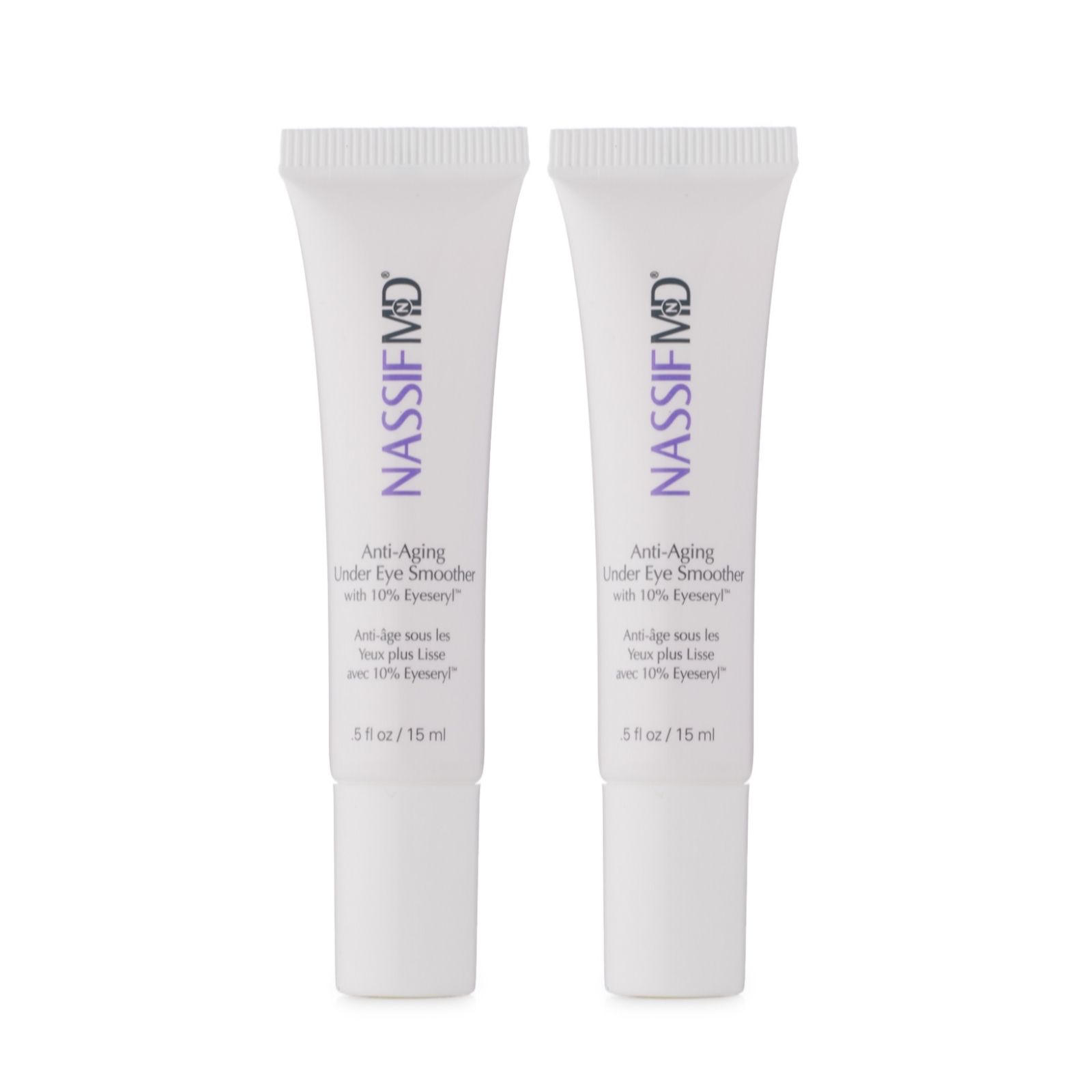 NassifMD Undereye Smoother 15ml Duo