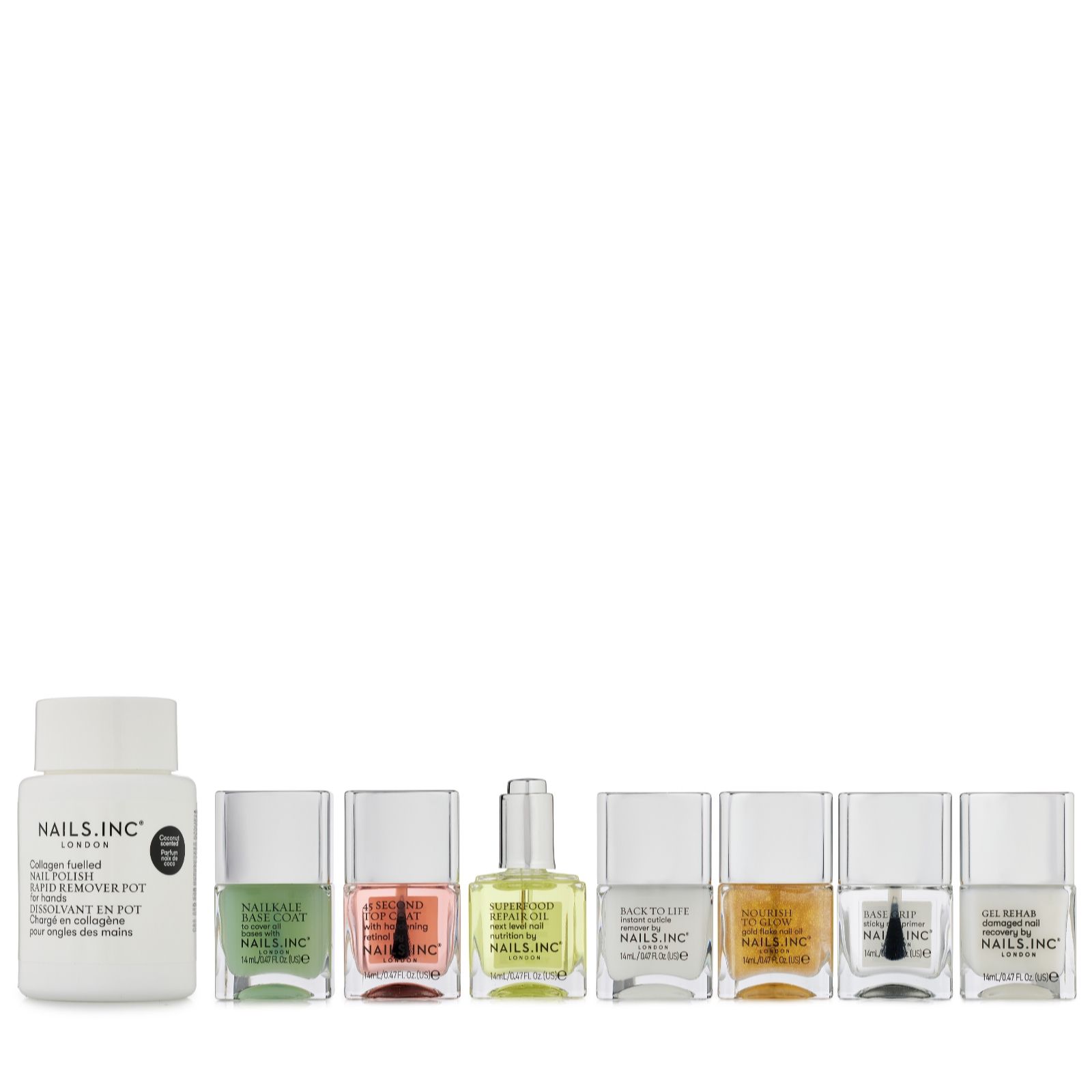 Nails Inc Totally Treated 8 Piece Collection