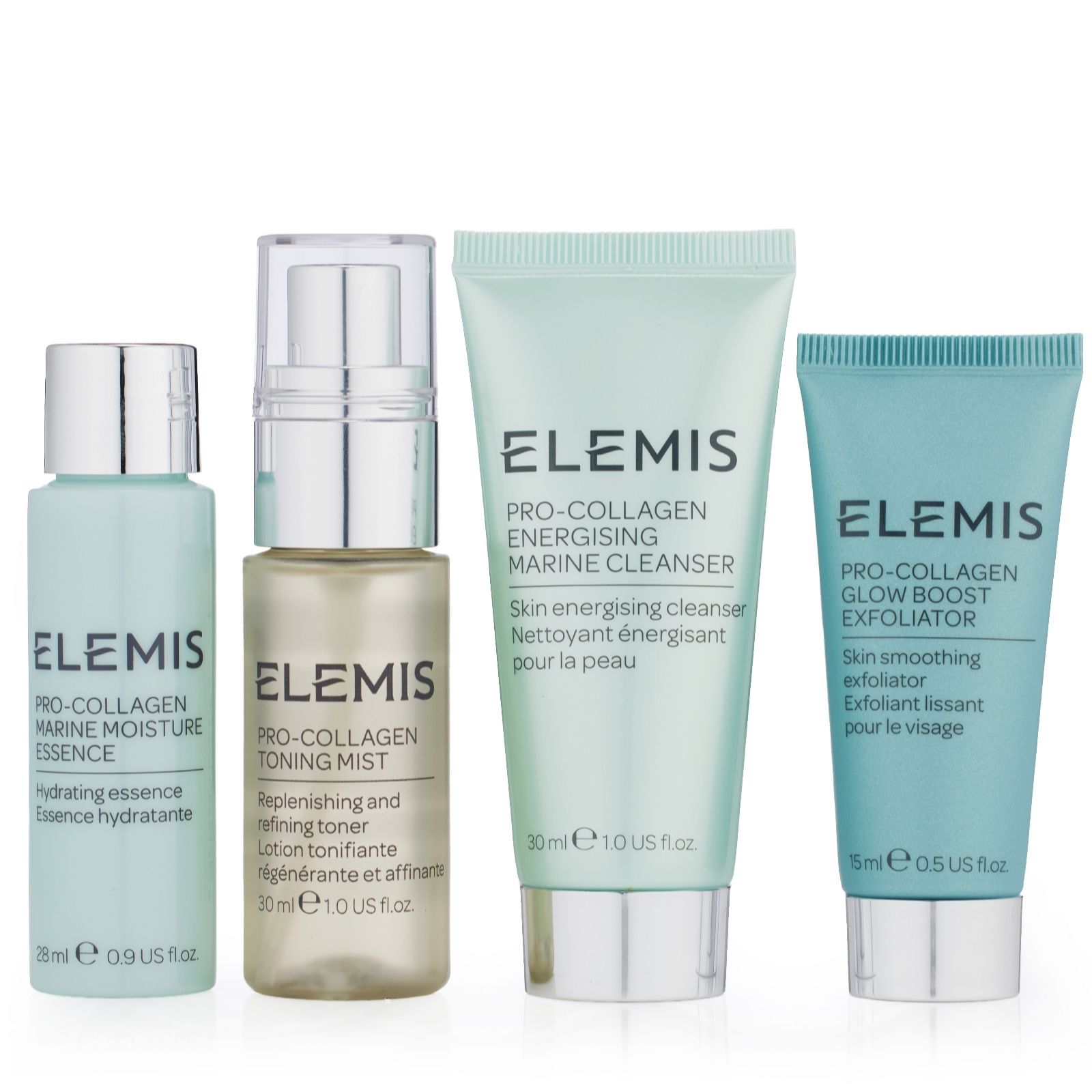Elemis 4 Piece Pro-Collagen Skin Prep Travel Set