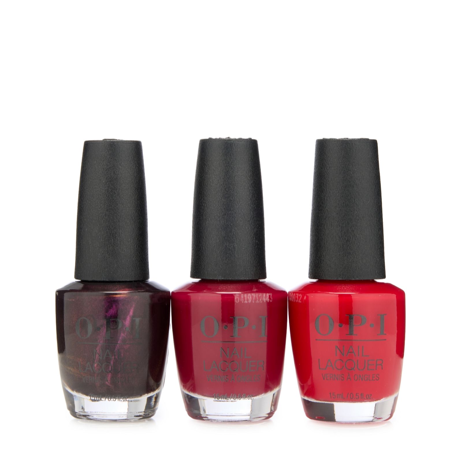 OPI Very Cherry 3 Piece Nail Lacquer Collection
