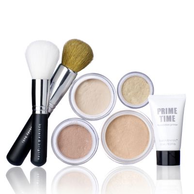 Bare Escentuals 5 Piece Beautifully Bare Collection with 2 Bru - QVC UK