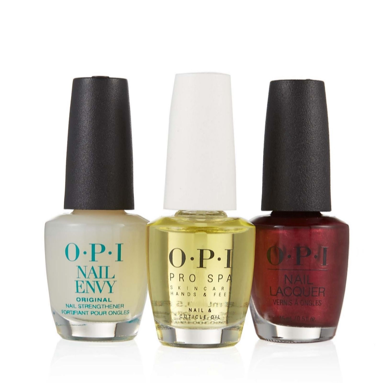 OPI 3 Piece Love Your Nails Collection - QVC UK