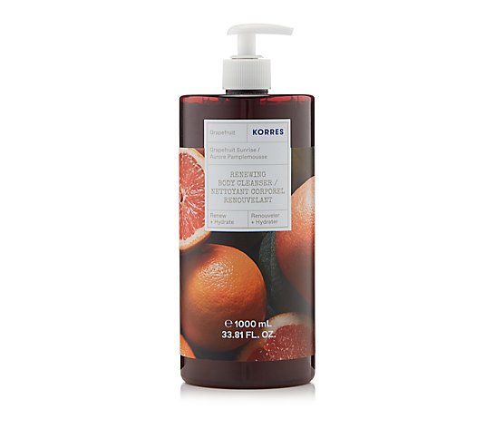 Korres Grapefruit Sunrise Renewing Body Cleanser 1L