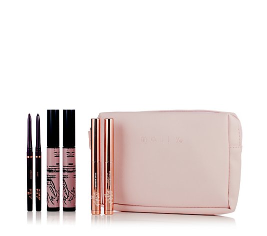 Mally 6 Piece Mascara, Eyeliner & Shadow Stick Collection