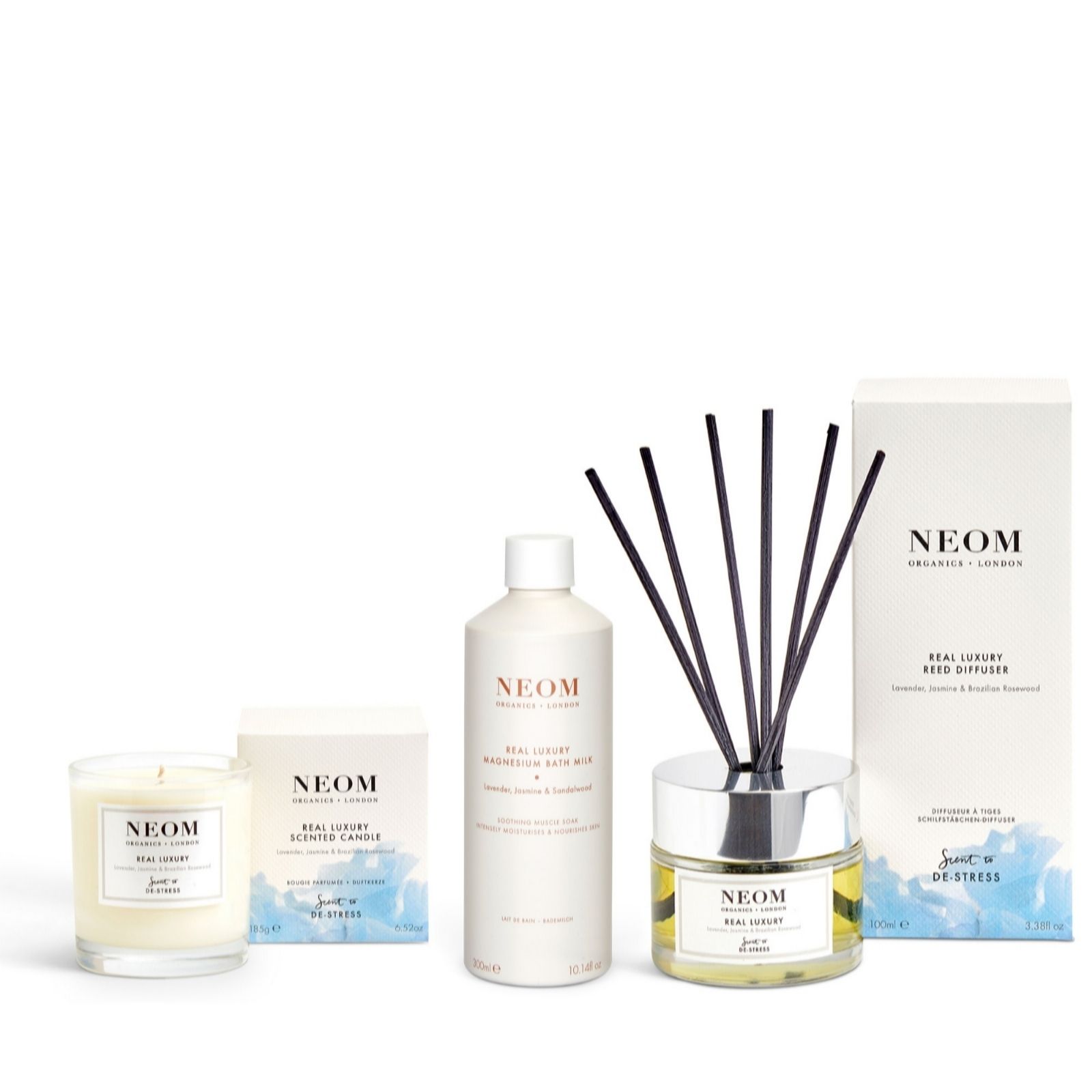 Neom 3 Piece Bath & Home Wellbeing Collection