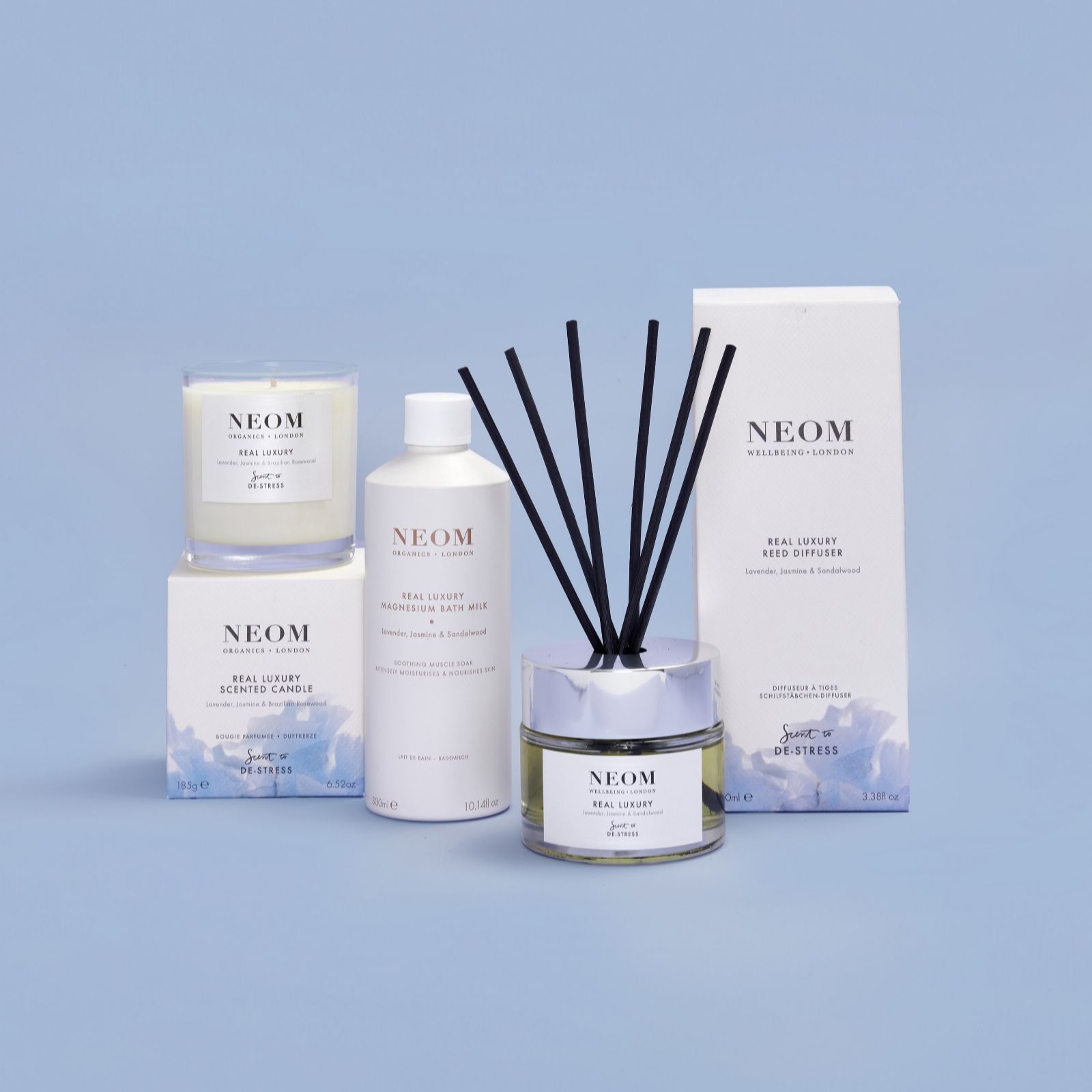 Neom 3 Piece Bath & Home Wellbeing Collection - QVC UK