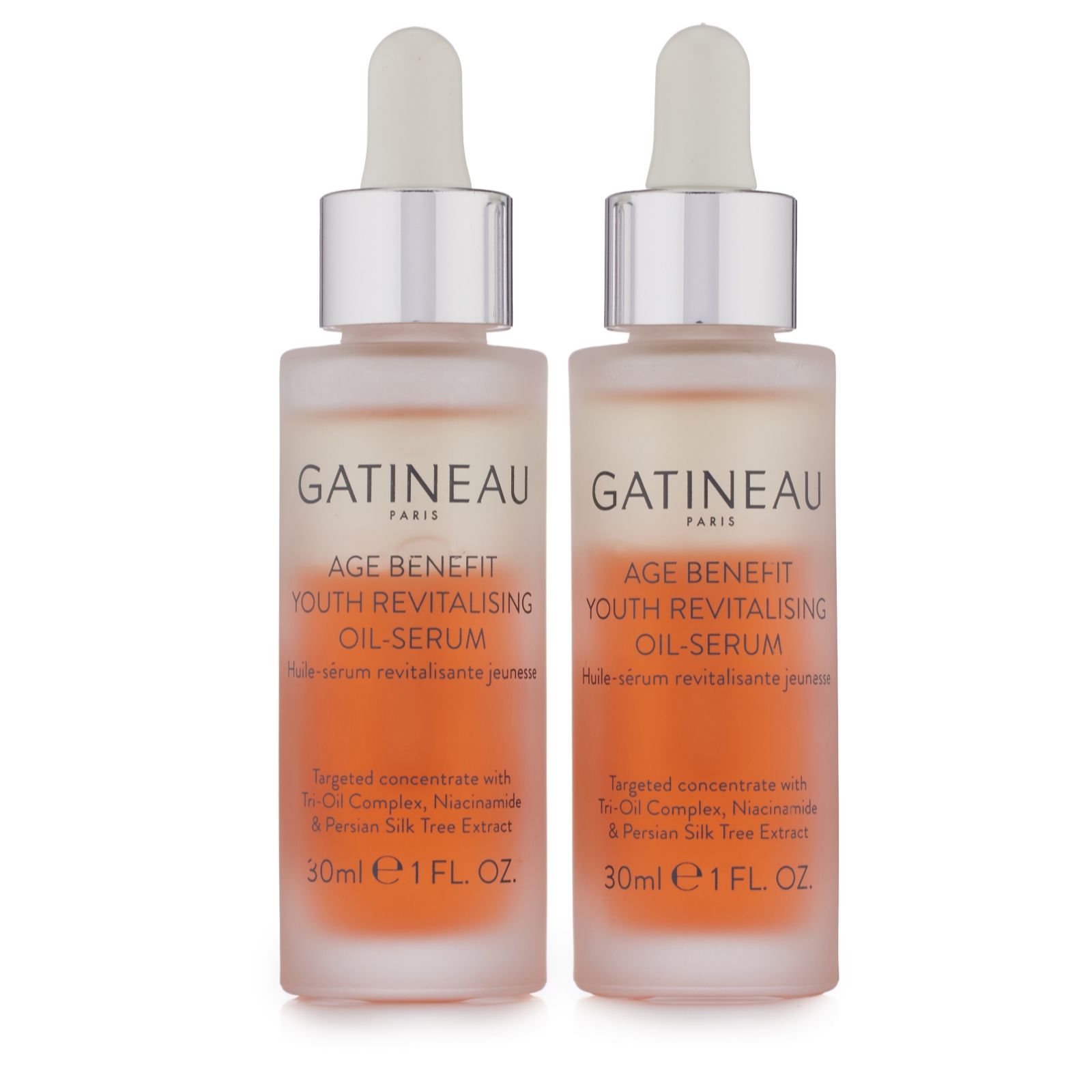 Gatineau's Age Benefit Youth Revitalizing Oil Serum 30ml Duo