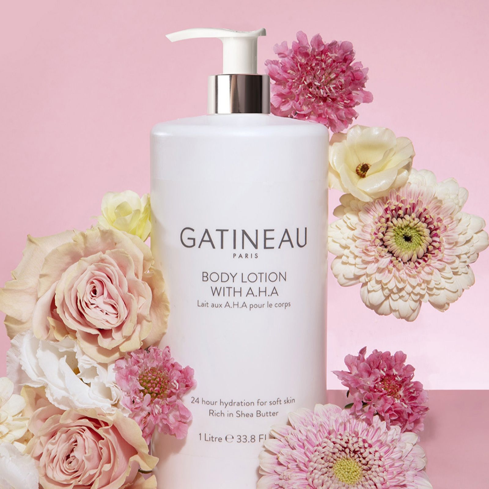 Gatineau AHA 1 Litre Supersize Body Lotion QVC UK