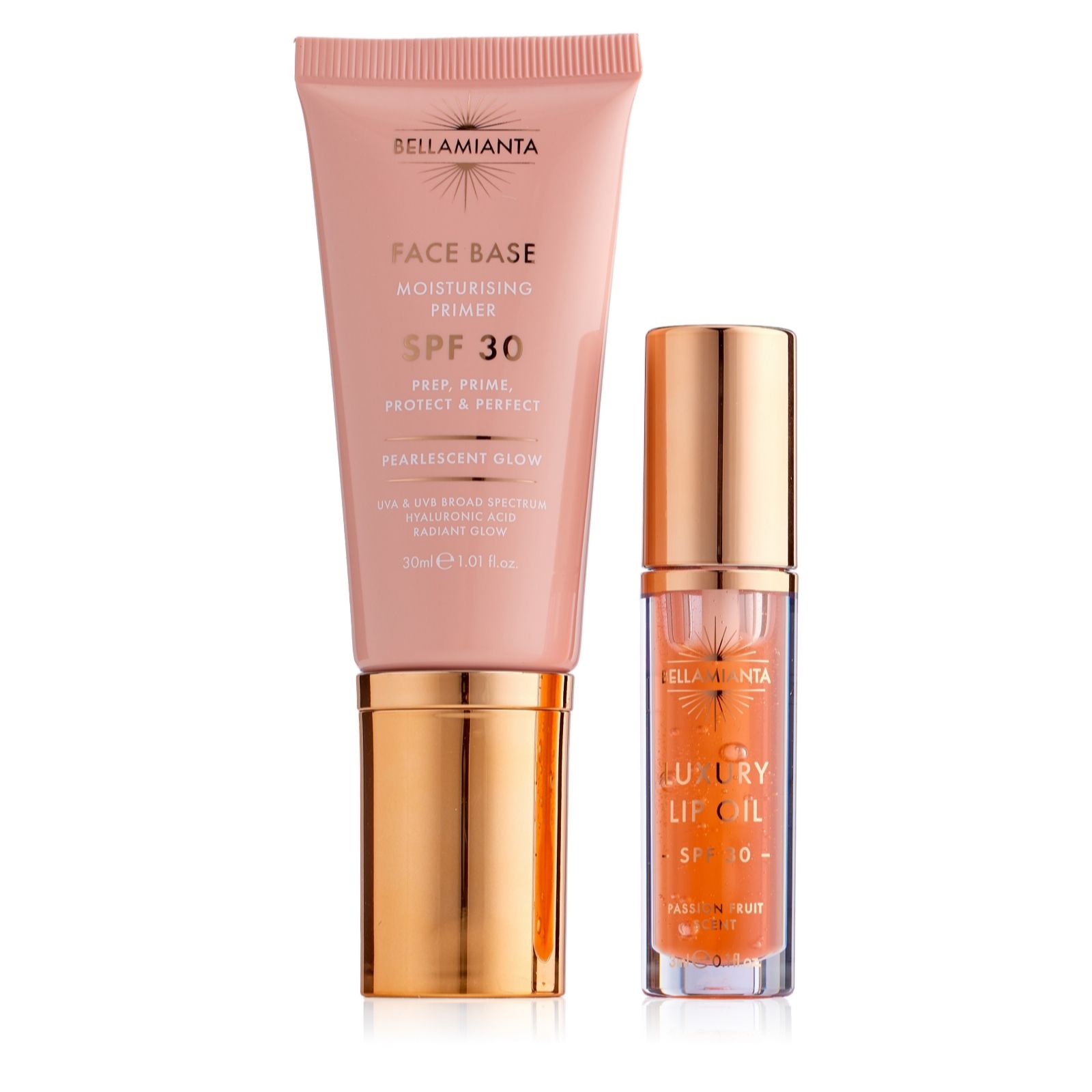Bellamianta SPF Face Base primer & SPF Lip Oil